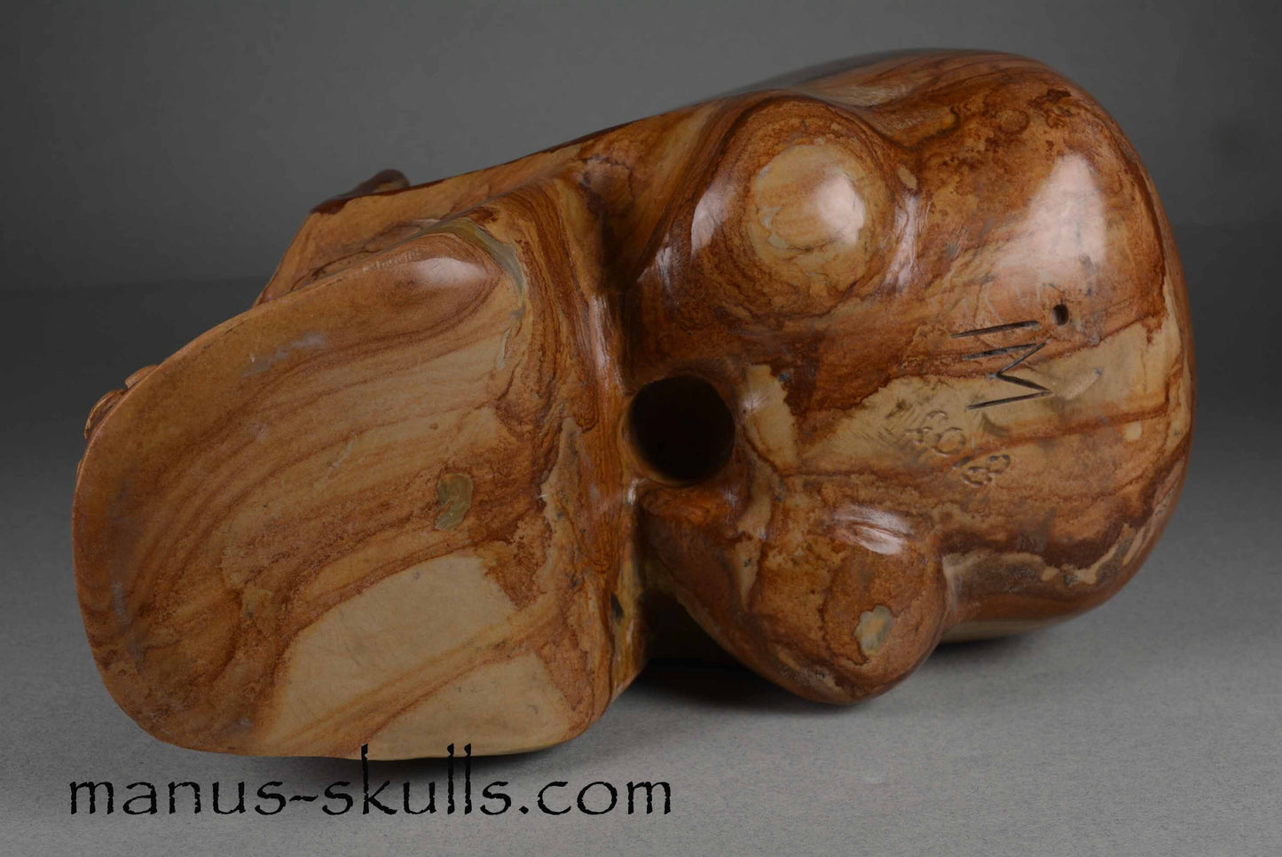 Landscape Jasper Skull