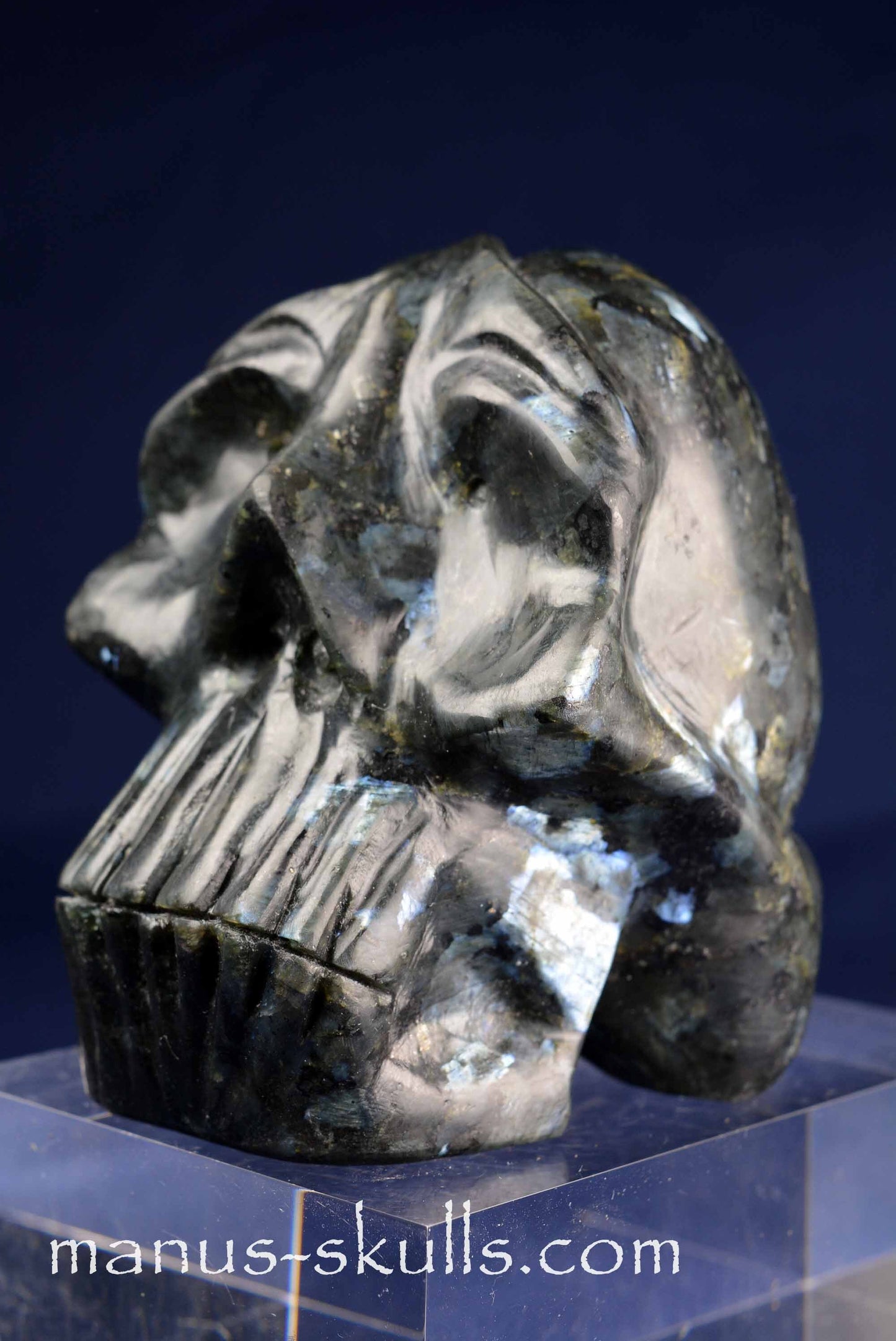 Larvikite Skull