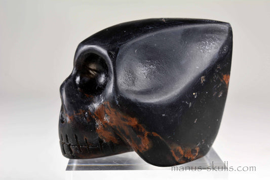 Mahogany Obsidian Skull