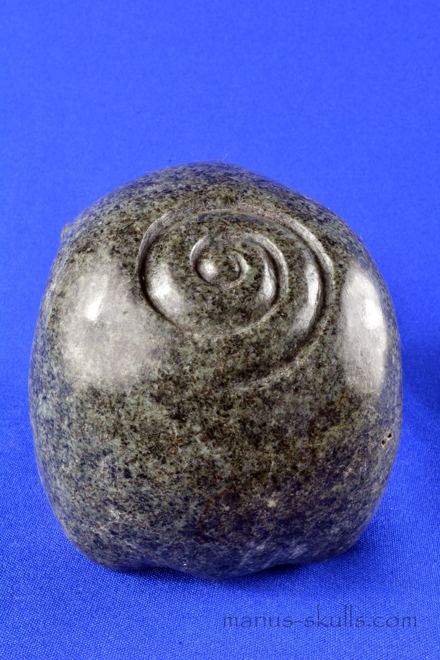 Unspotted Preseli Bluestone Spiral Skull ..... STOLEN!!!
