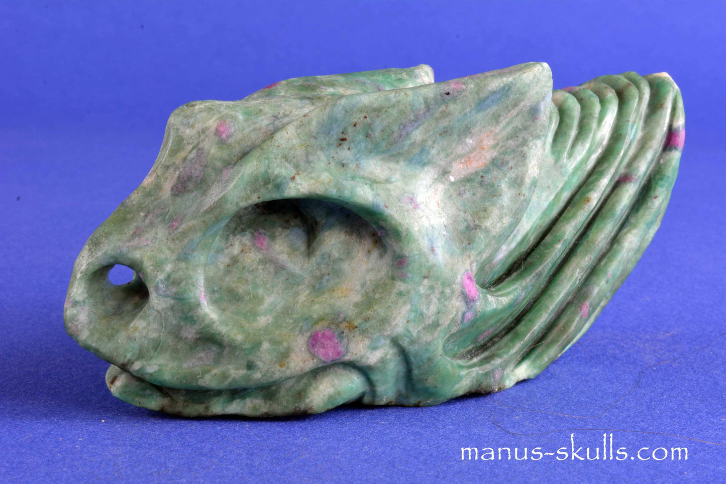 Ruby in Fuchsite Dragon