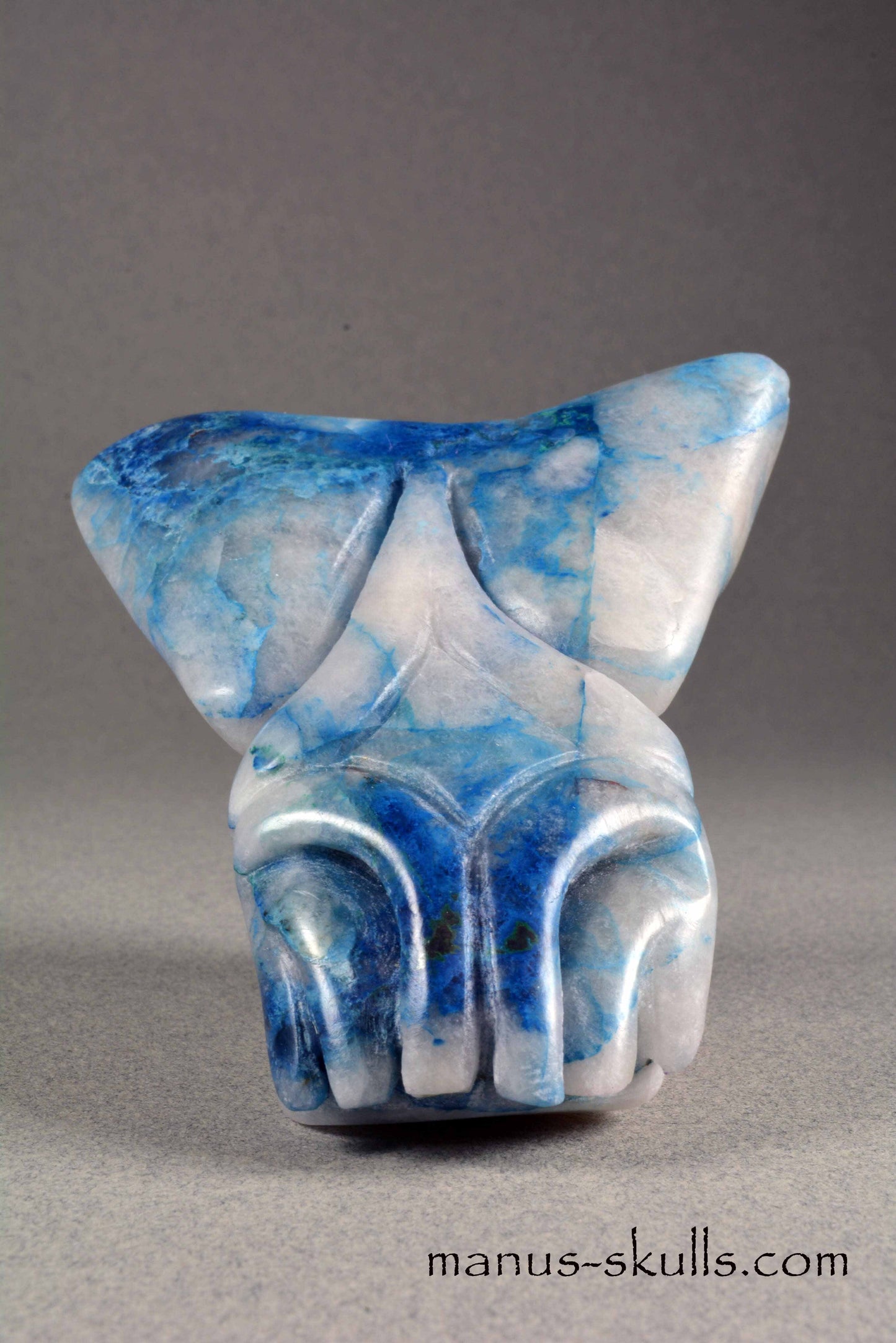 Shattuckite Quartz Dragon