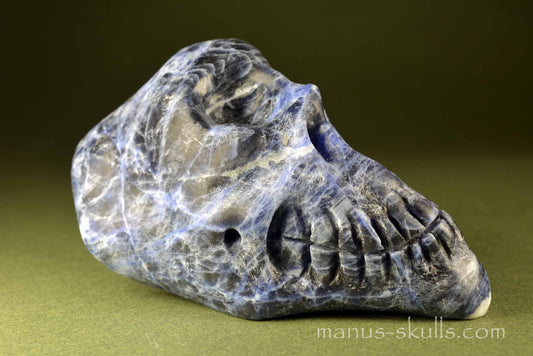 Sodalite Skull