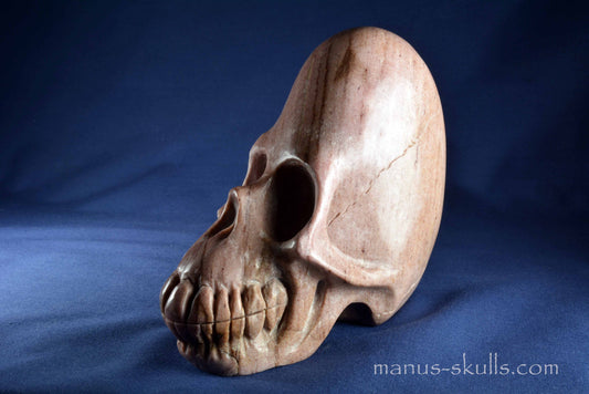 Thulite Skull