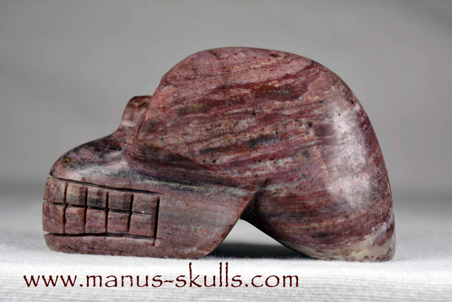 Thulite Skull
