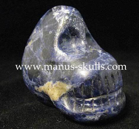 Sodalite Skull