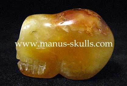 Amber Skull