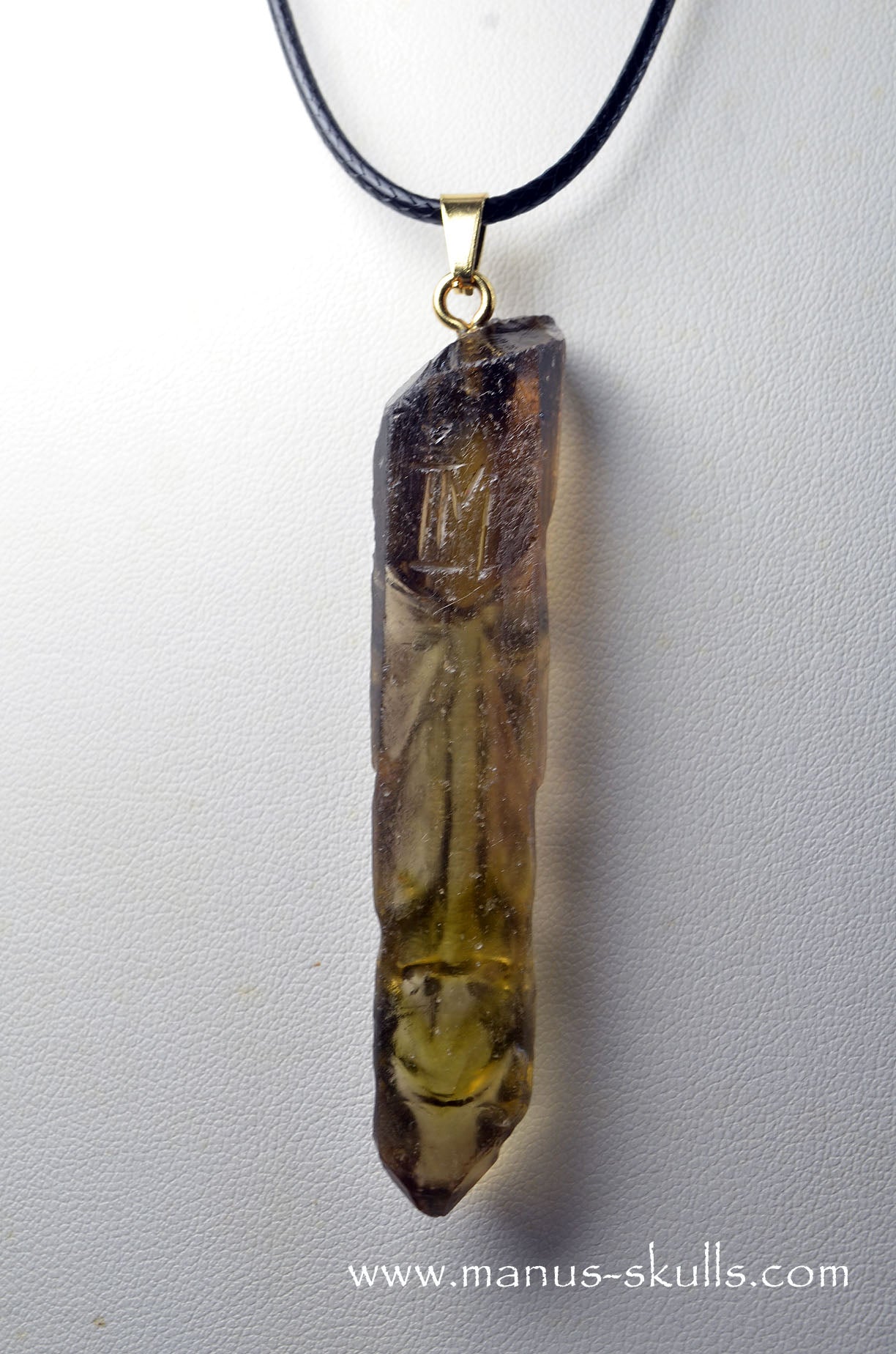 Smokey Quartz Tribal Pendant