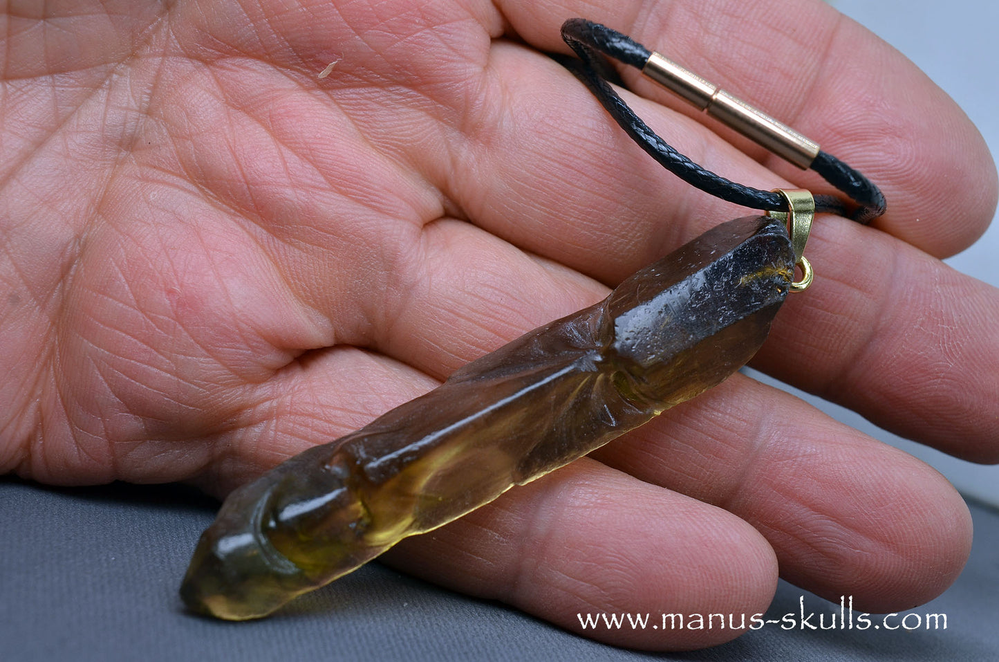 Smokey Quartz Tribal Pendant