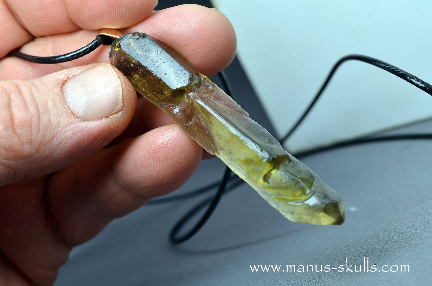 Smokey Quartz Tribal Pendant