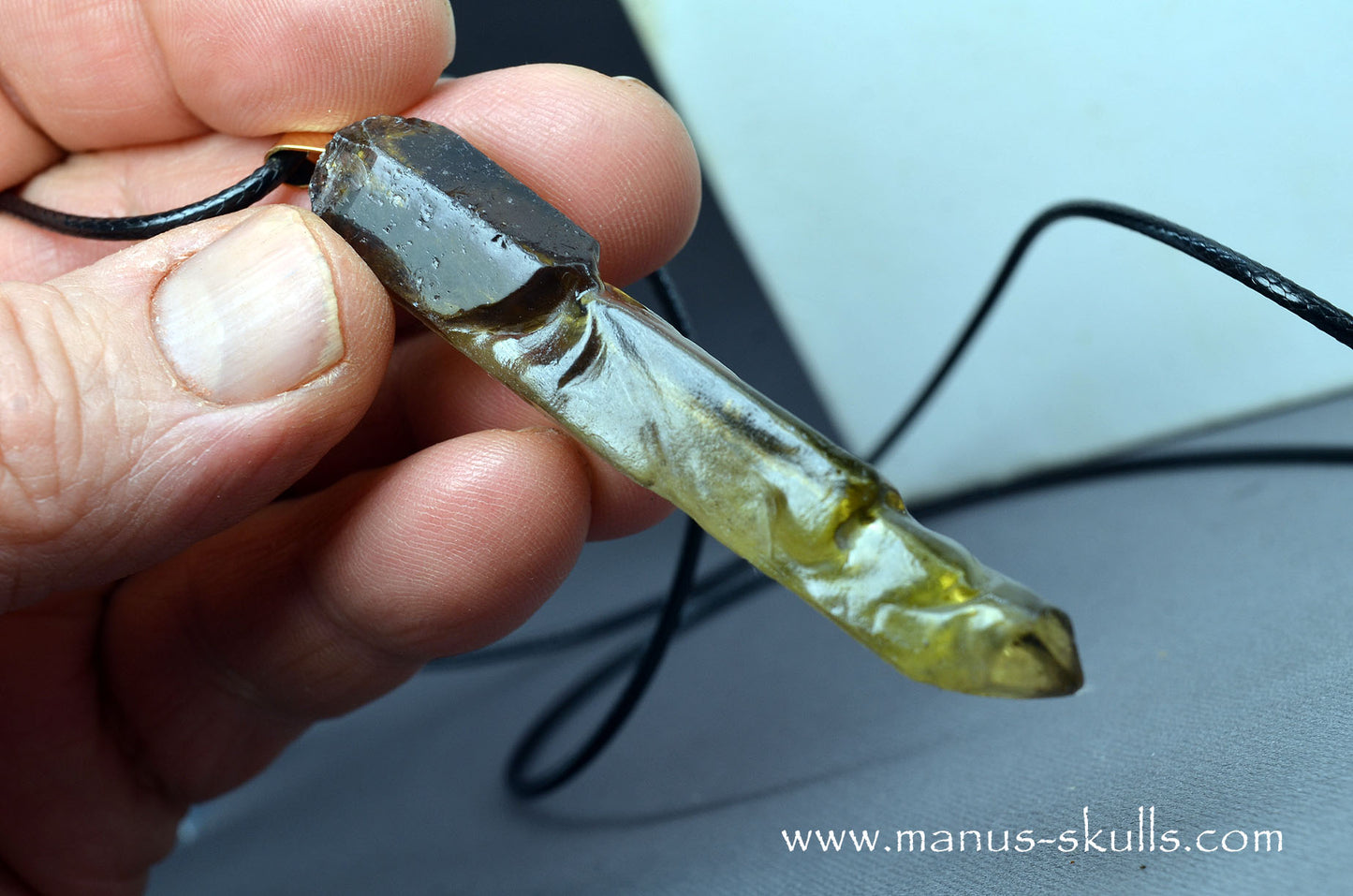 Smokey Quartz Tribal Pendant
