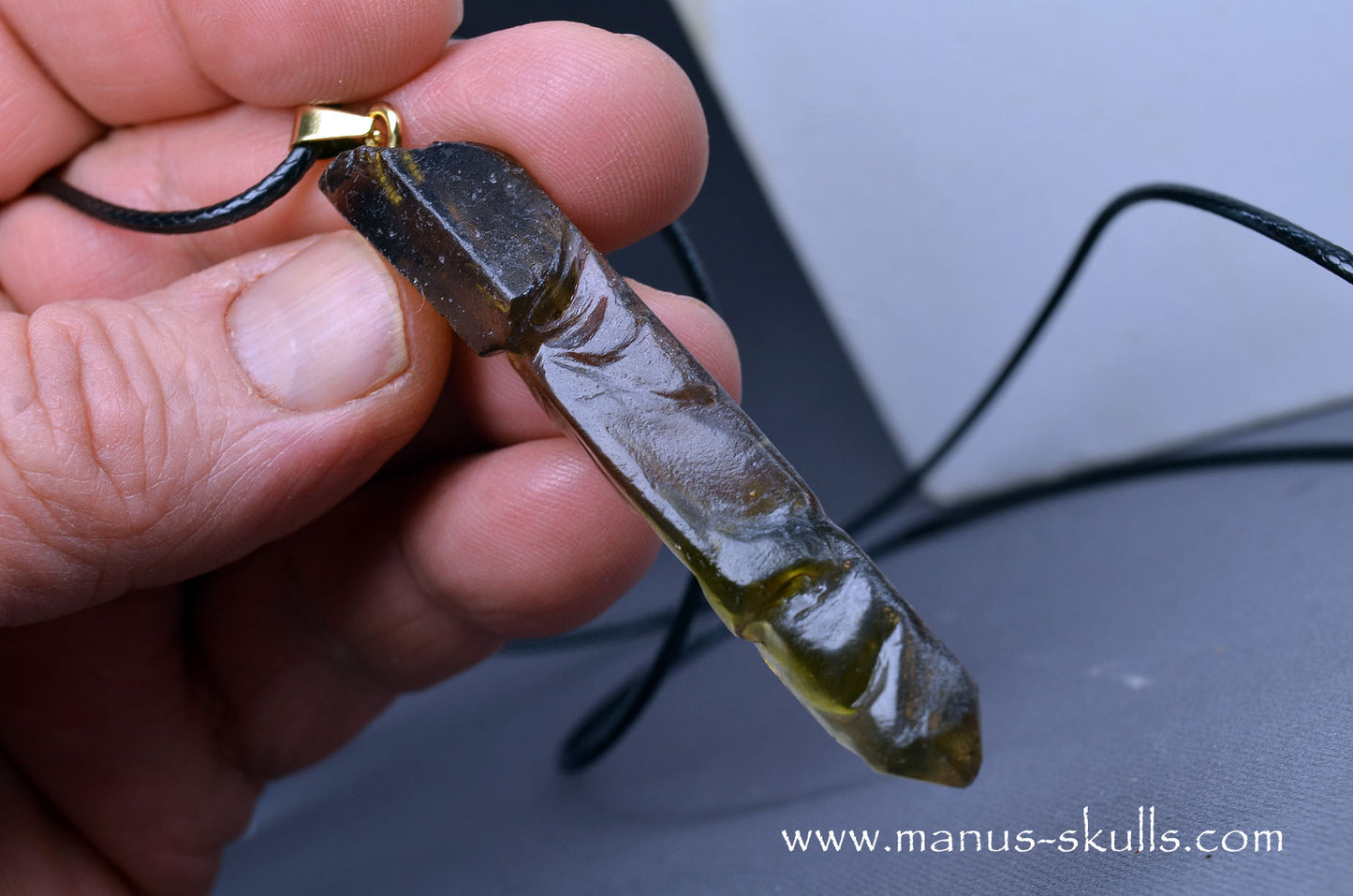 Smokey Quartz Tribal Pendant