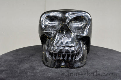 Huge Nuummite Skull ....