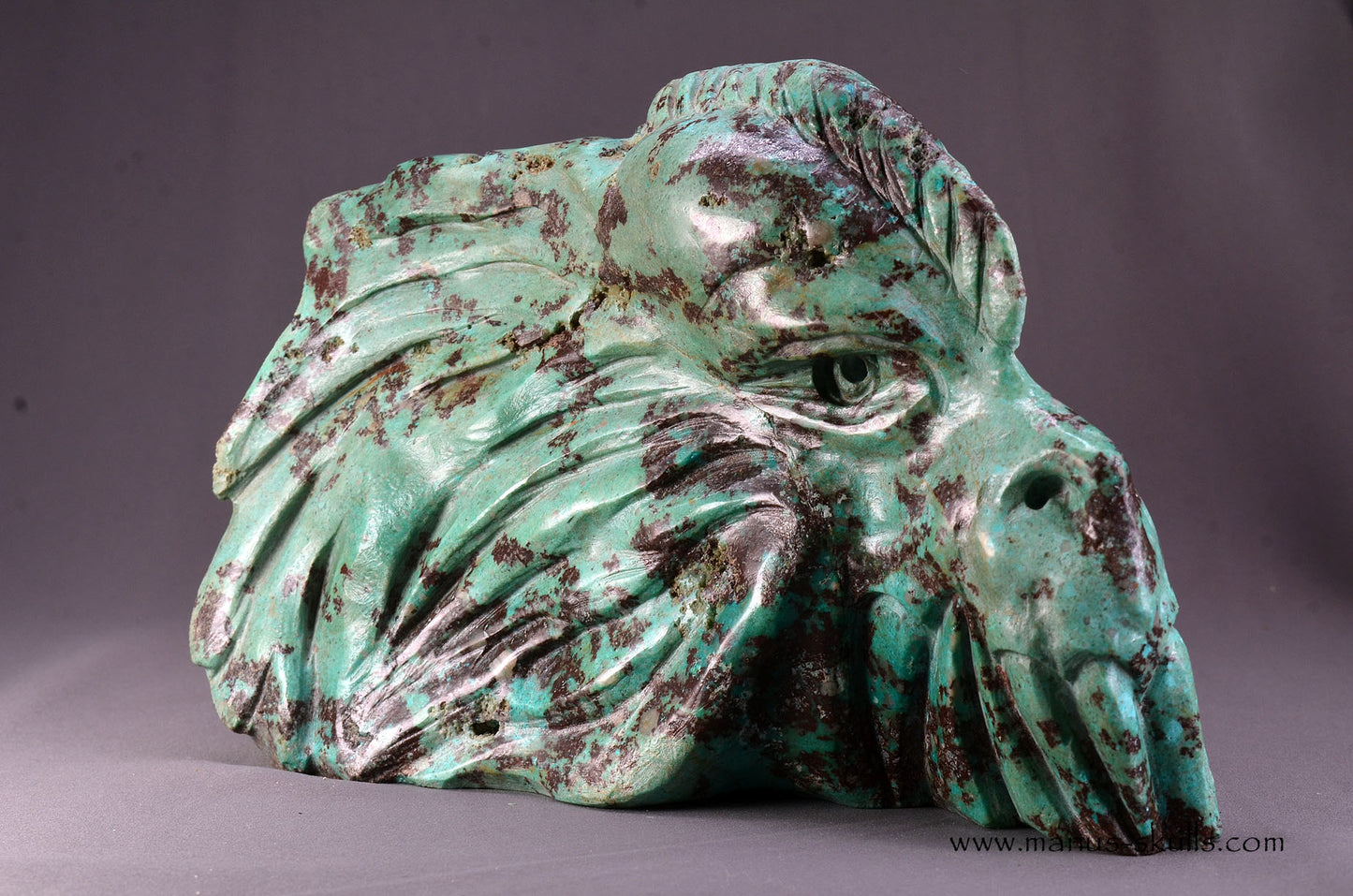 Cuprite ~ Chrysocolla Dragon