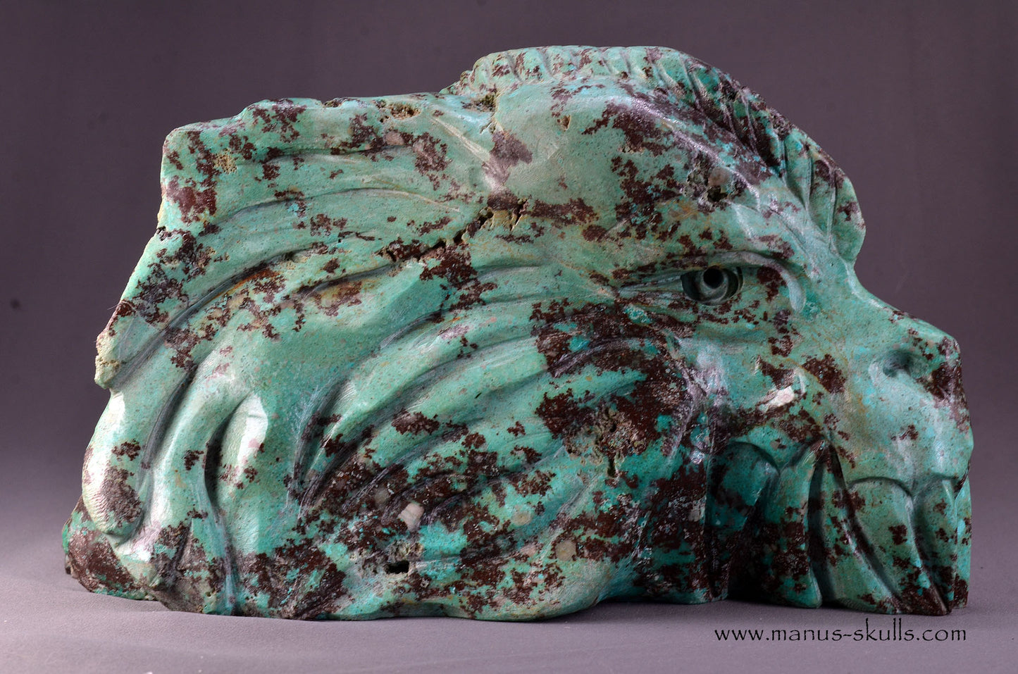 Cuprite ~ Chrysocolla Dragon