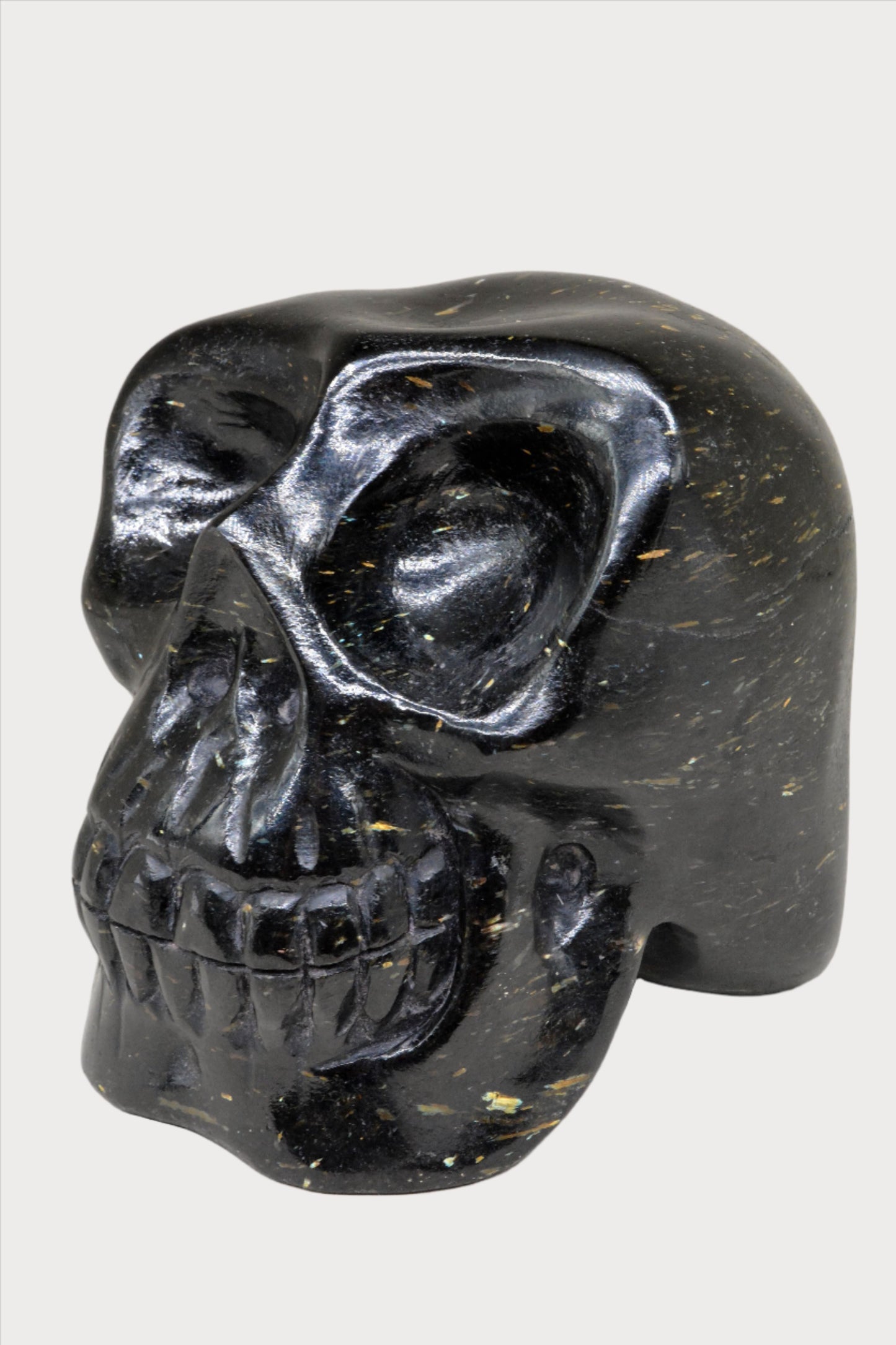 Huge Nuummite Skull ....