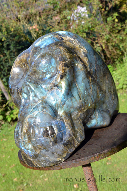 Large Labradorite Skull (9,3 KG)