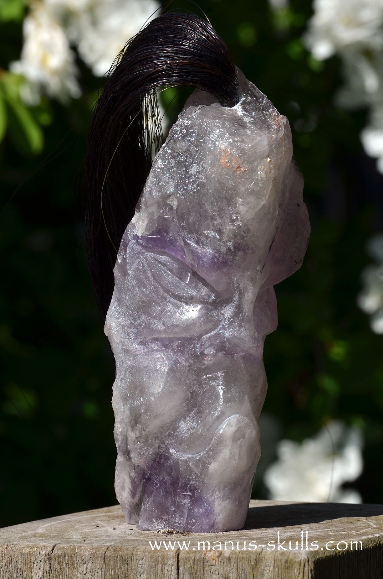 Manus skulls unique Crystal Carvings handmade skulls dragons pendants preseli bluestone tribals spiritual meaning wand Unicorn ..  phantom amethyst