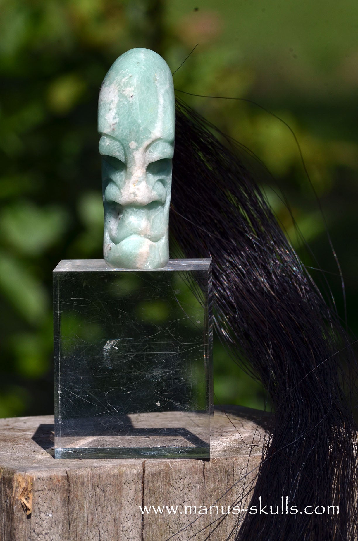 Amazonite Tribal Skull (#088)