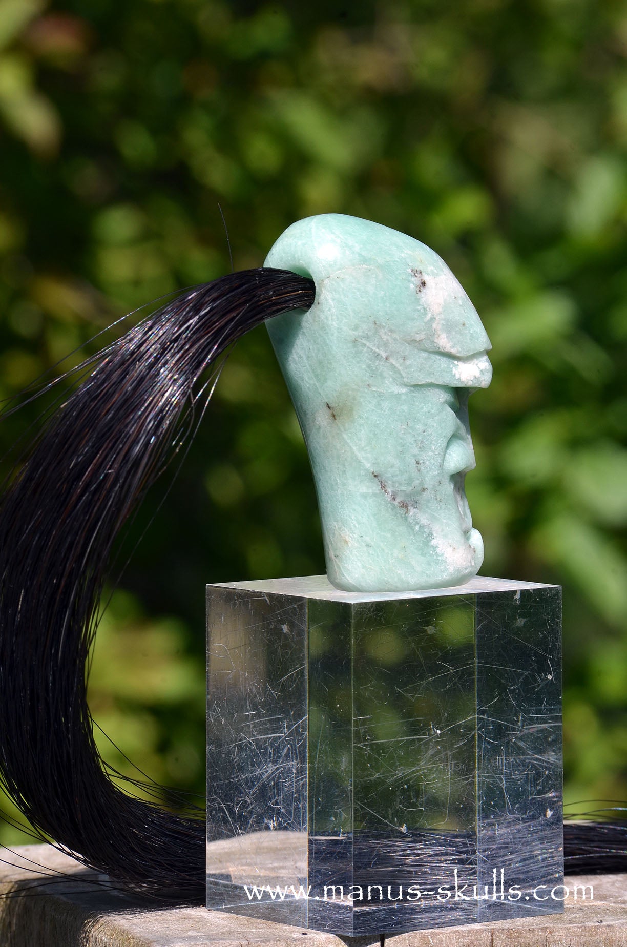 Amazonite Tribal Skull (#088)