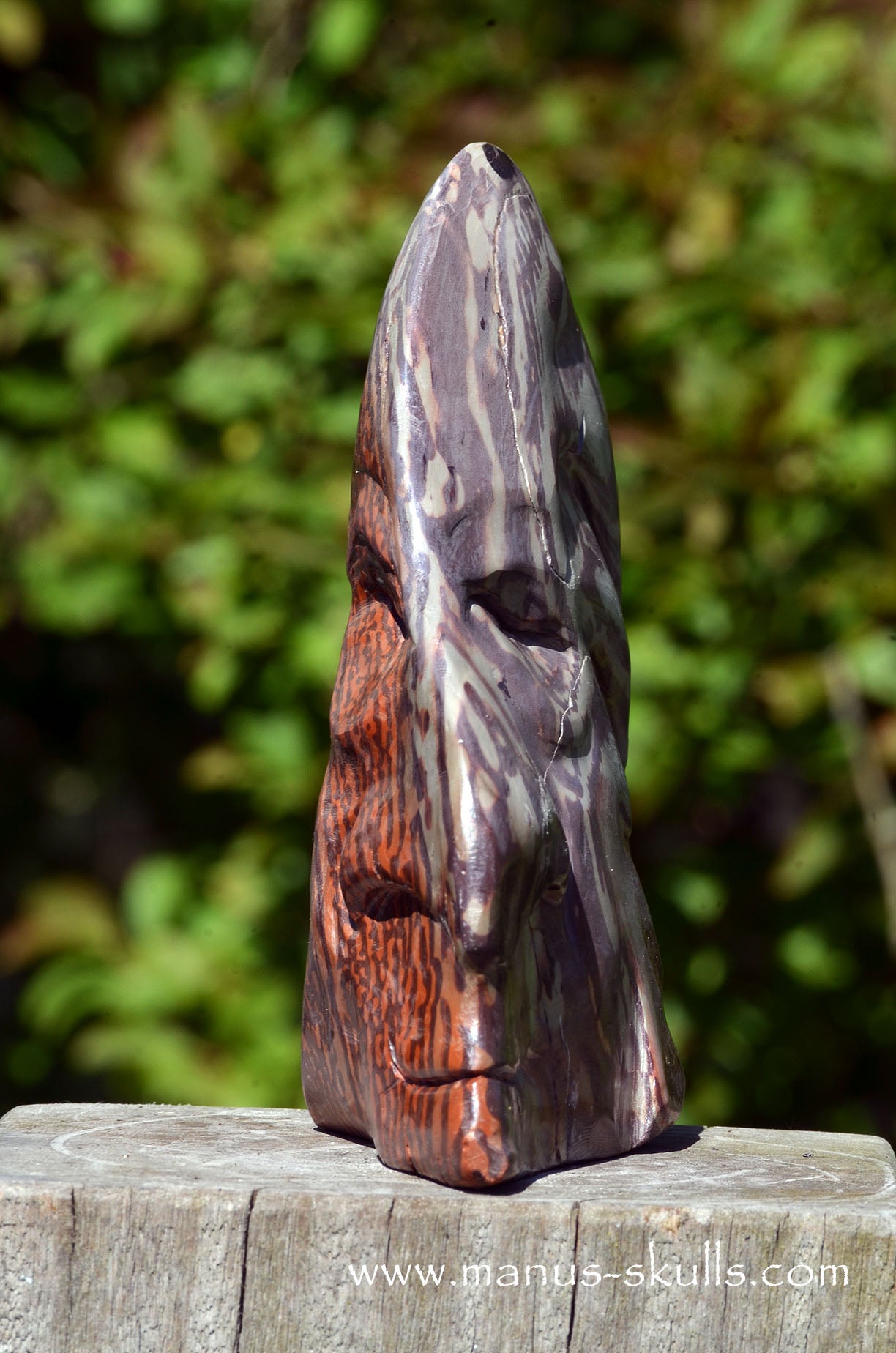 Australian Printstone Tribal Skull Face ...