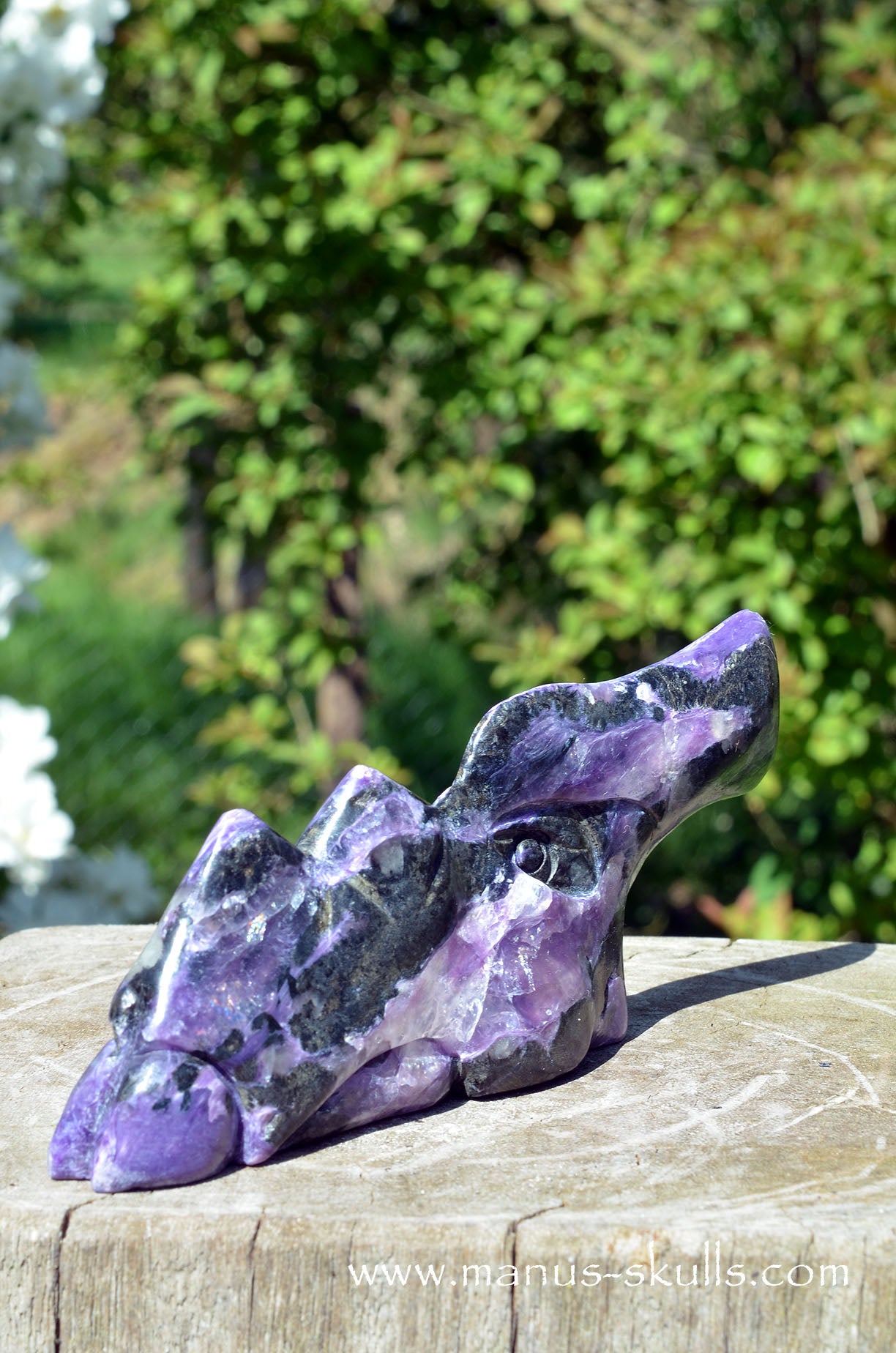 Charoite Dragon