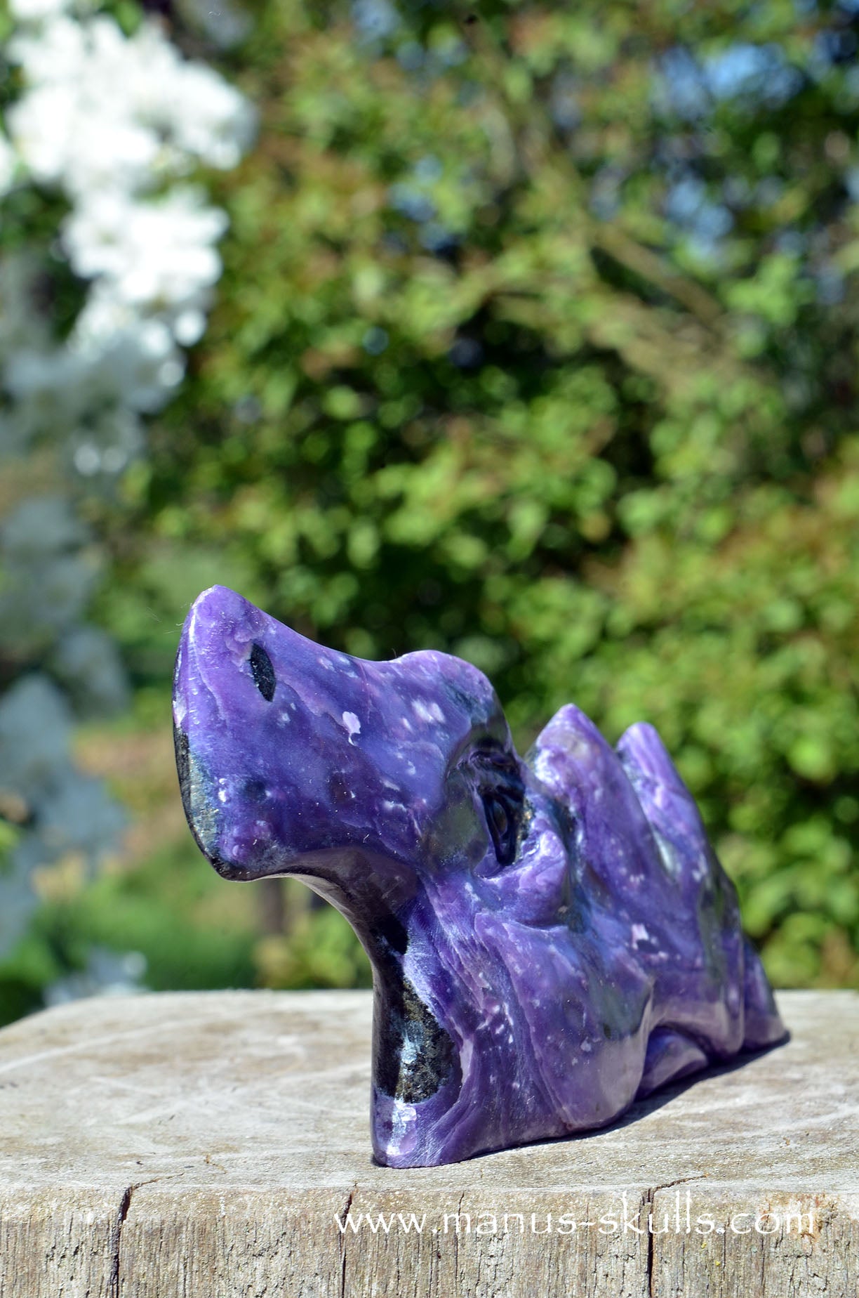 Charoite Dragon