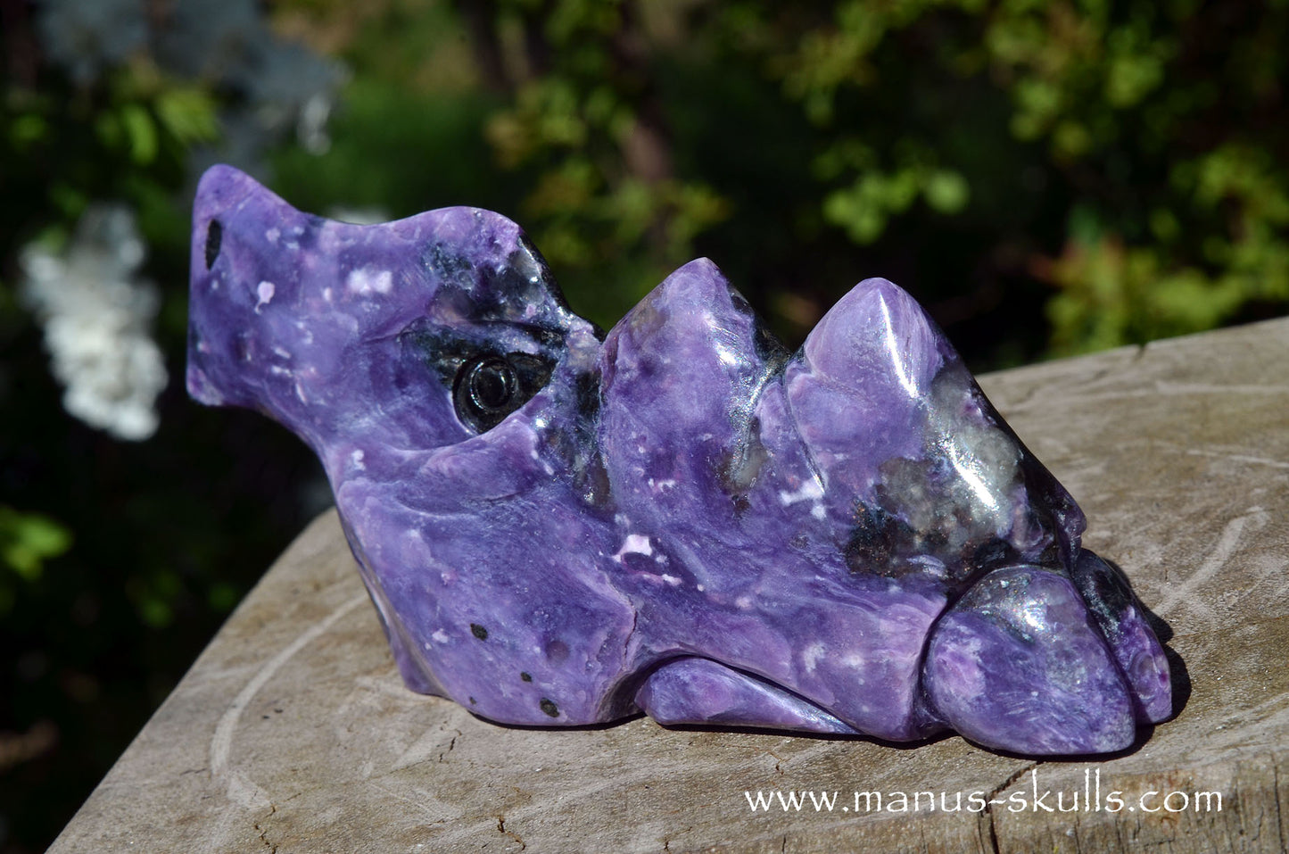 Charoite Dragon