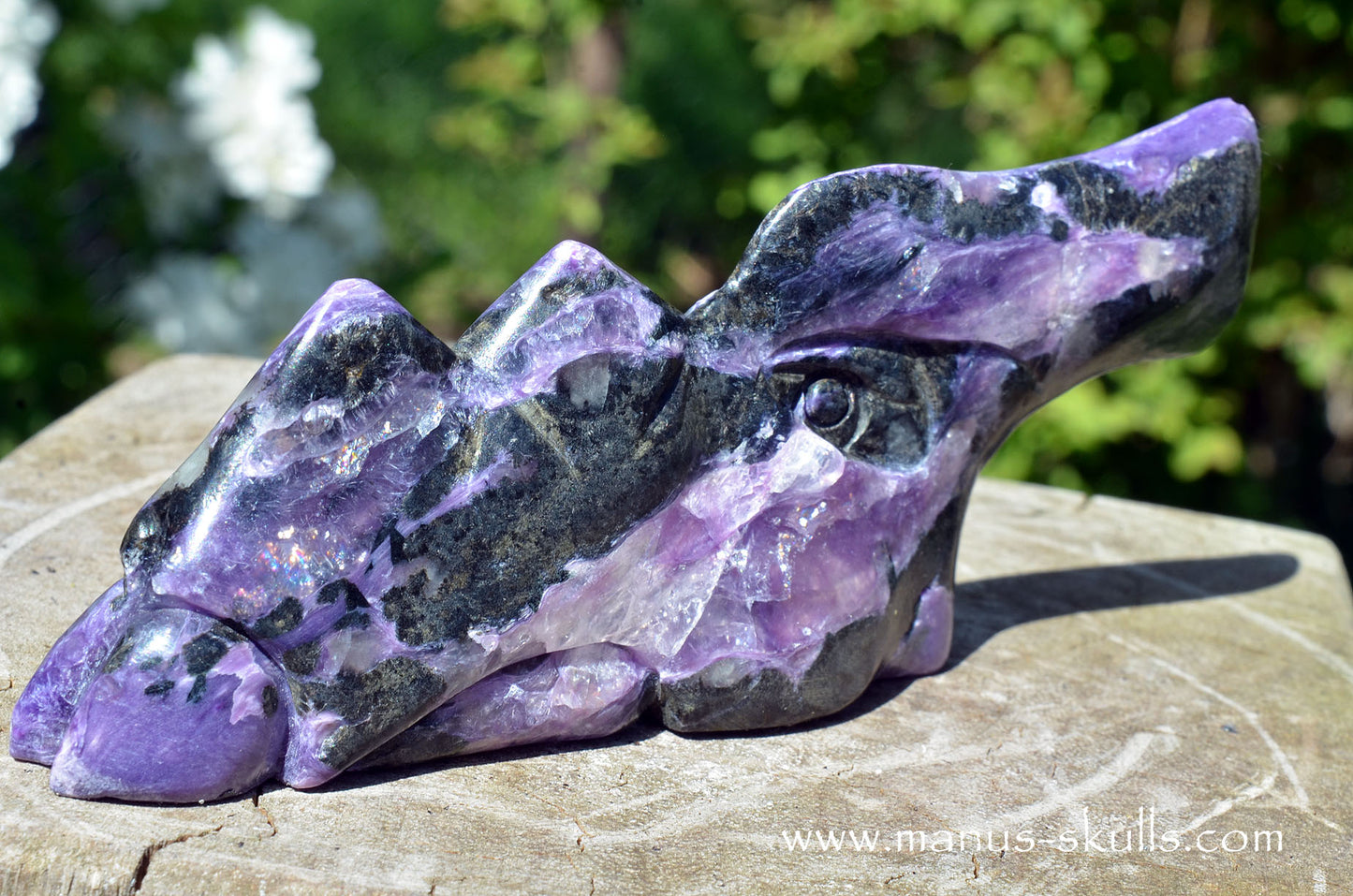 Charoite Dragon