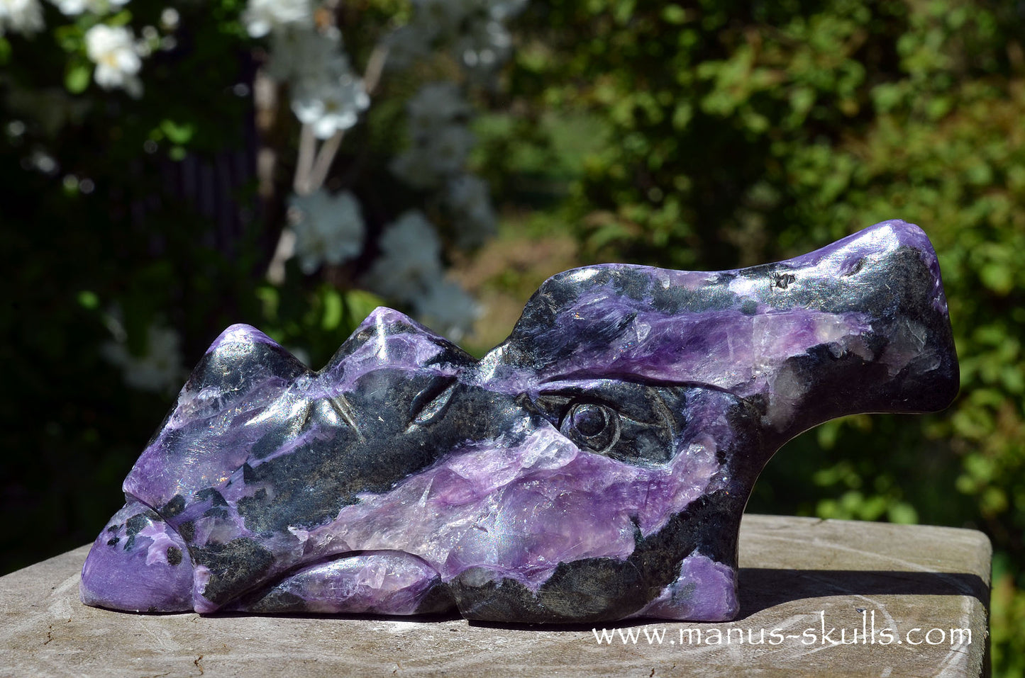 Charoite Dragon