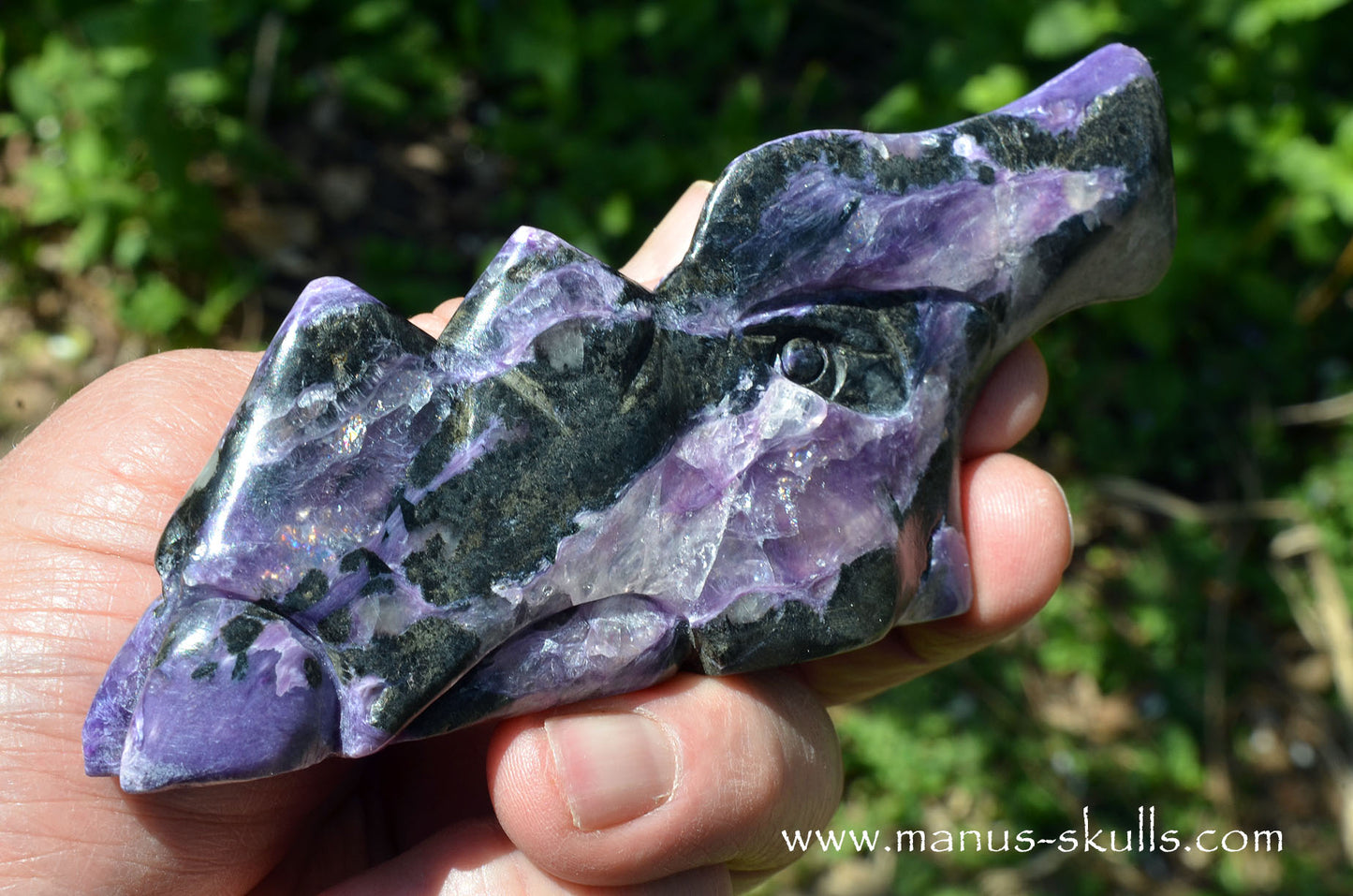 Charoite Dragon