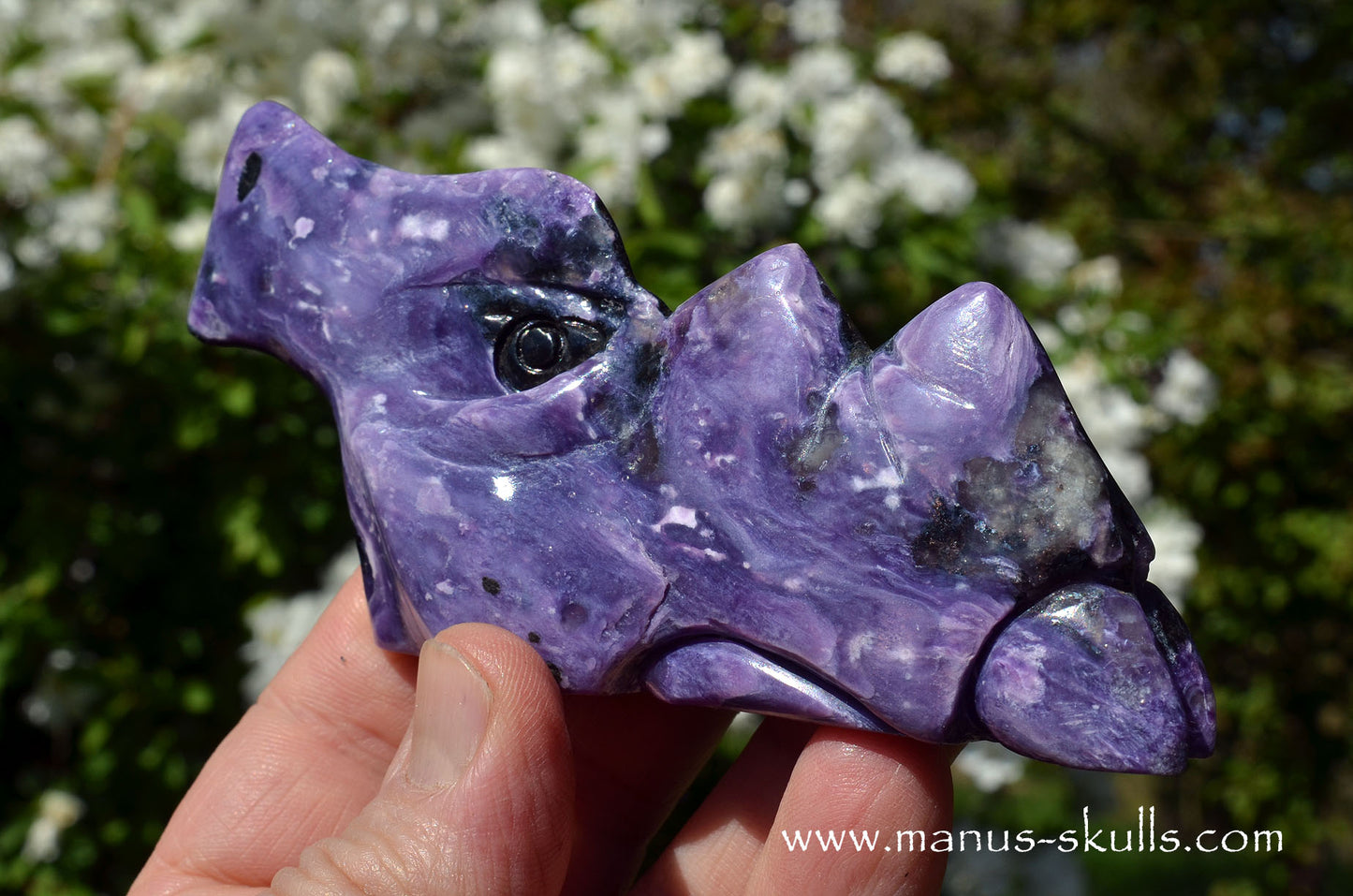 Charoite Dragon