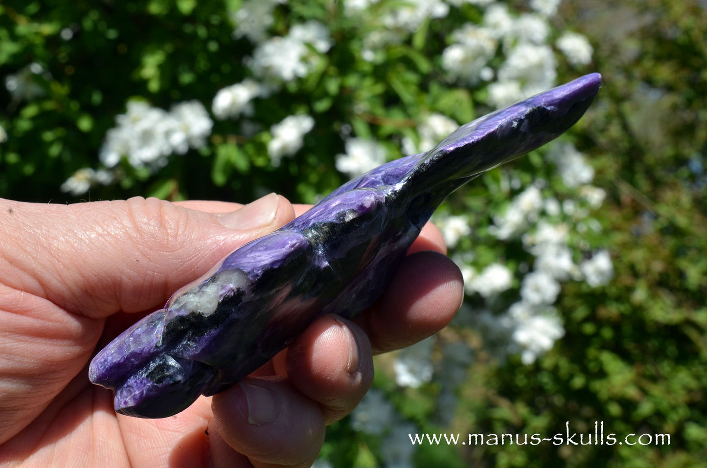 Charoite Dragon