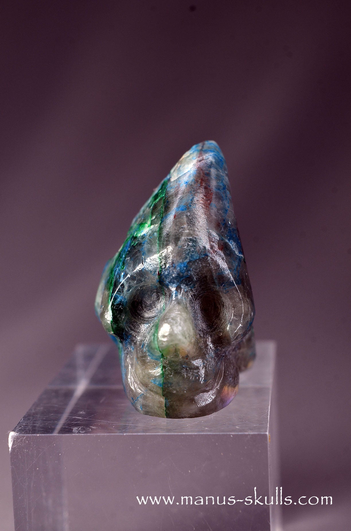 Shattuckite Toothless Skully
