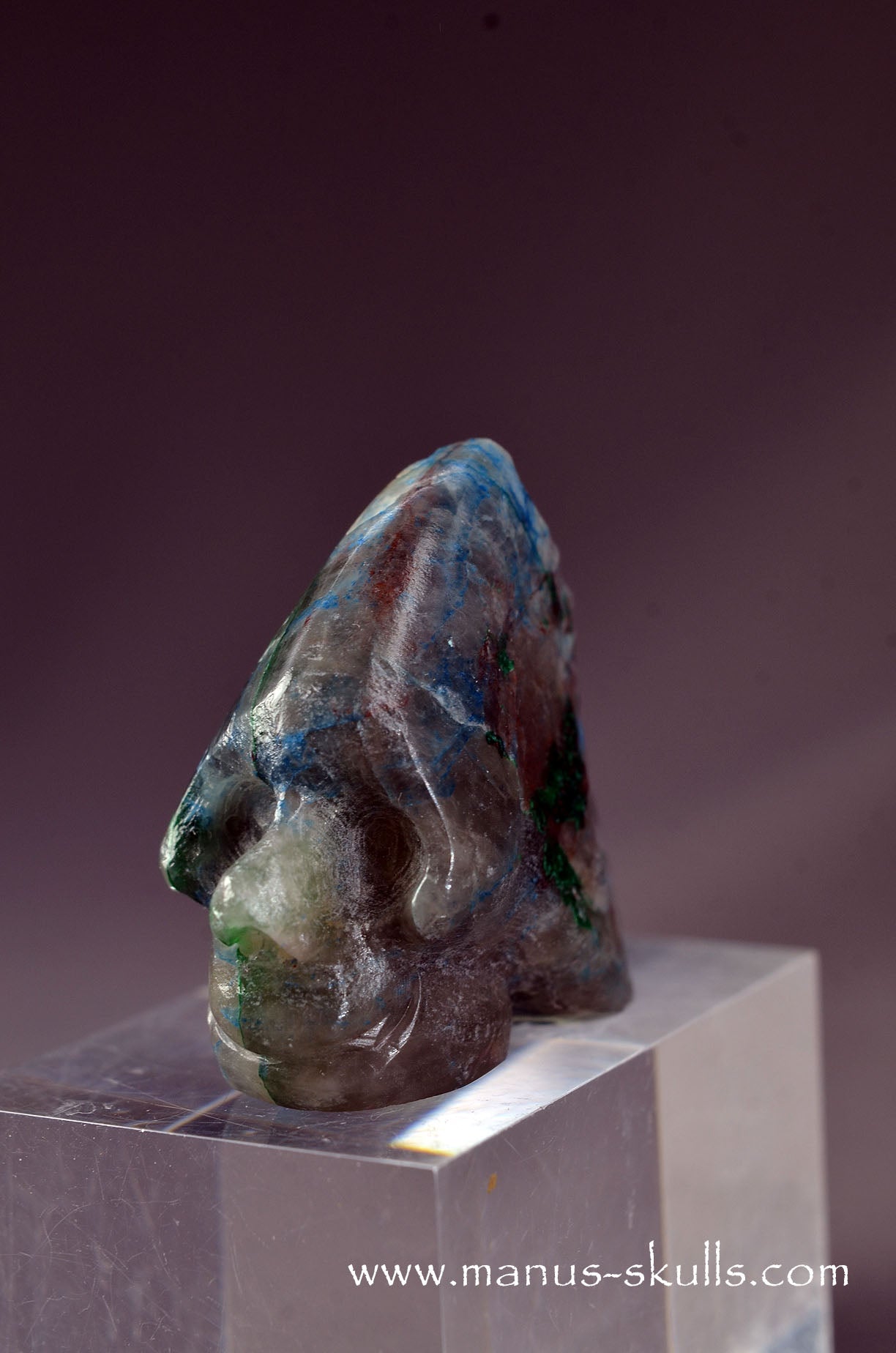 Shattuckite Toothless Skully