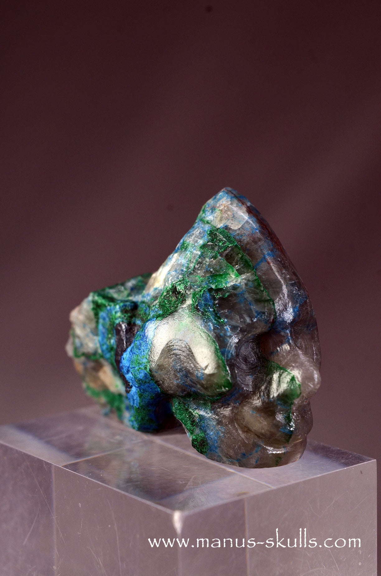 Shattuckite Toothless Skully