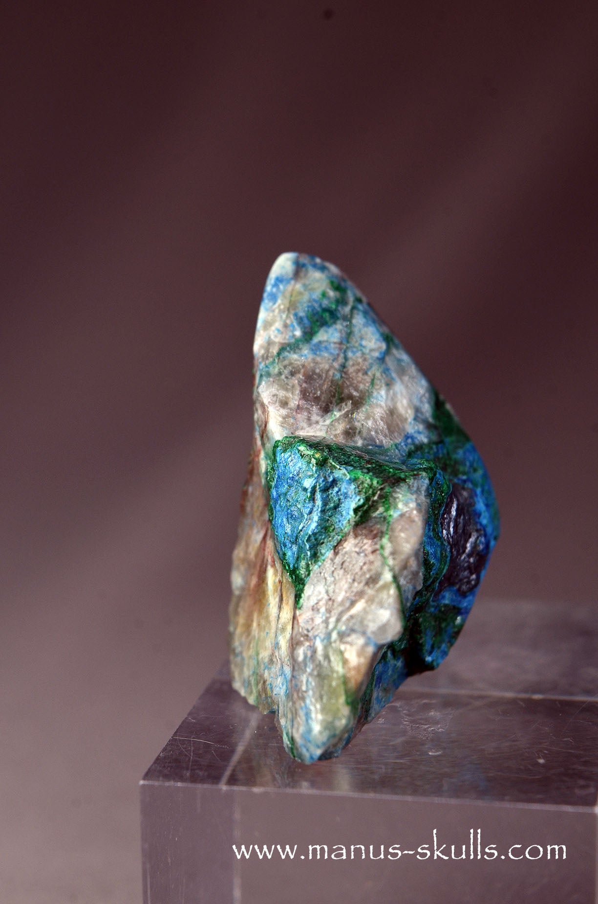Shattuckite Toothless Skully