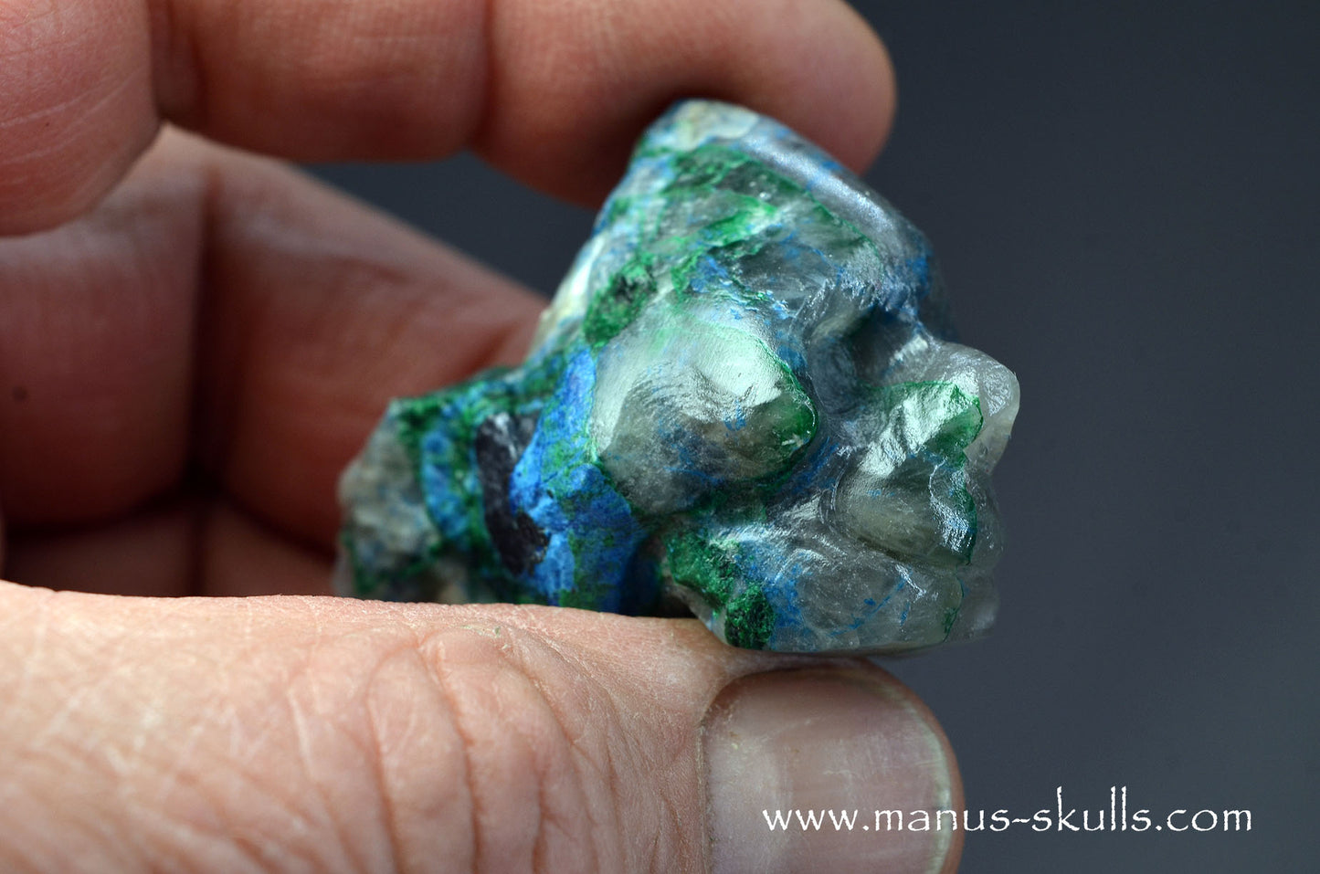 Shattuckite Toothless Skully