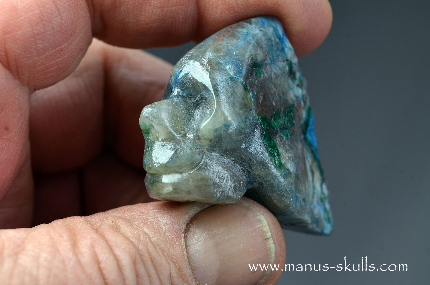 Shattuckite Toothless Skully