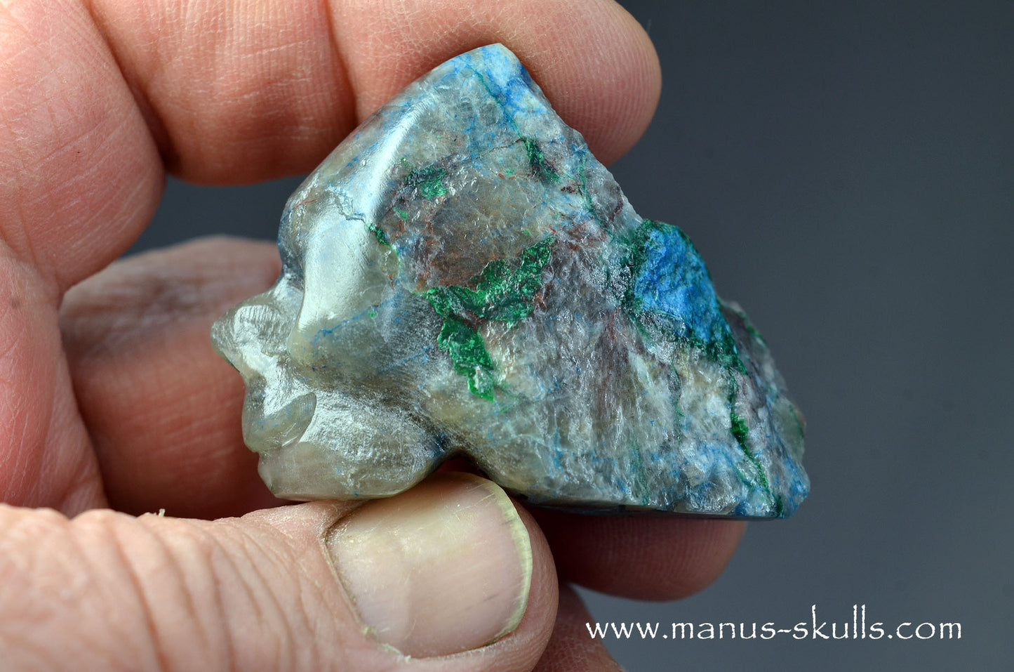 Shattuckite Toothless Skully