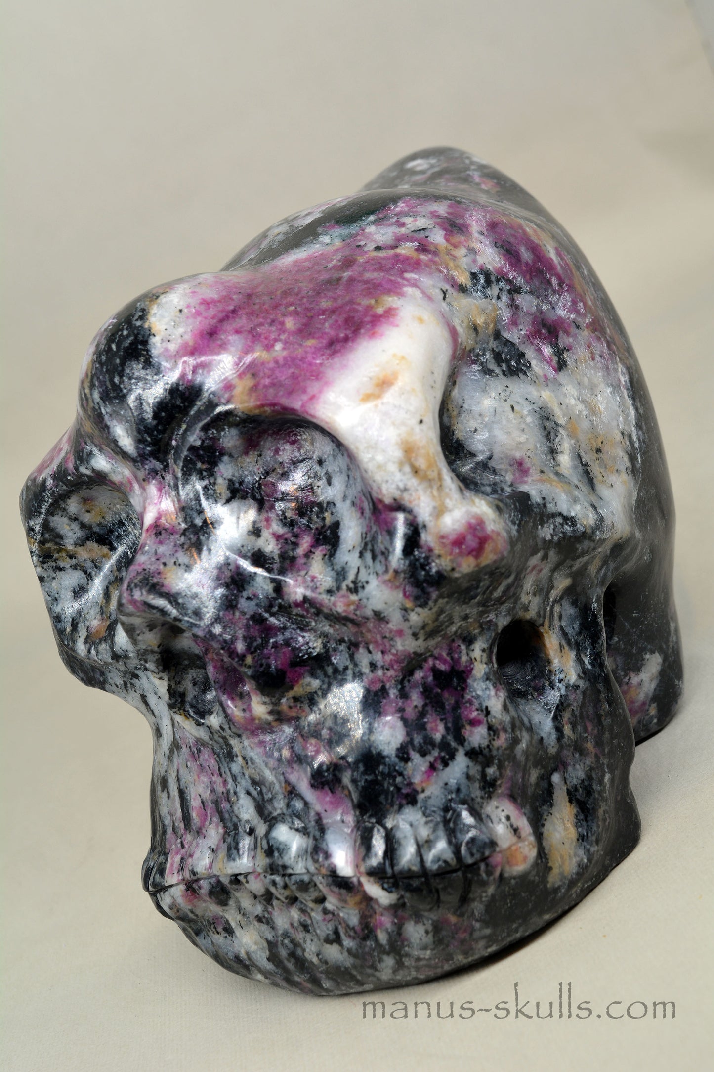 Large Eudialyte Skull