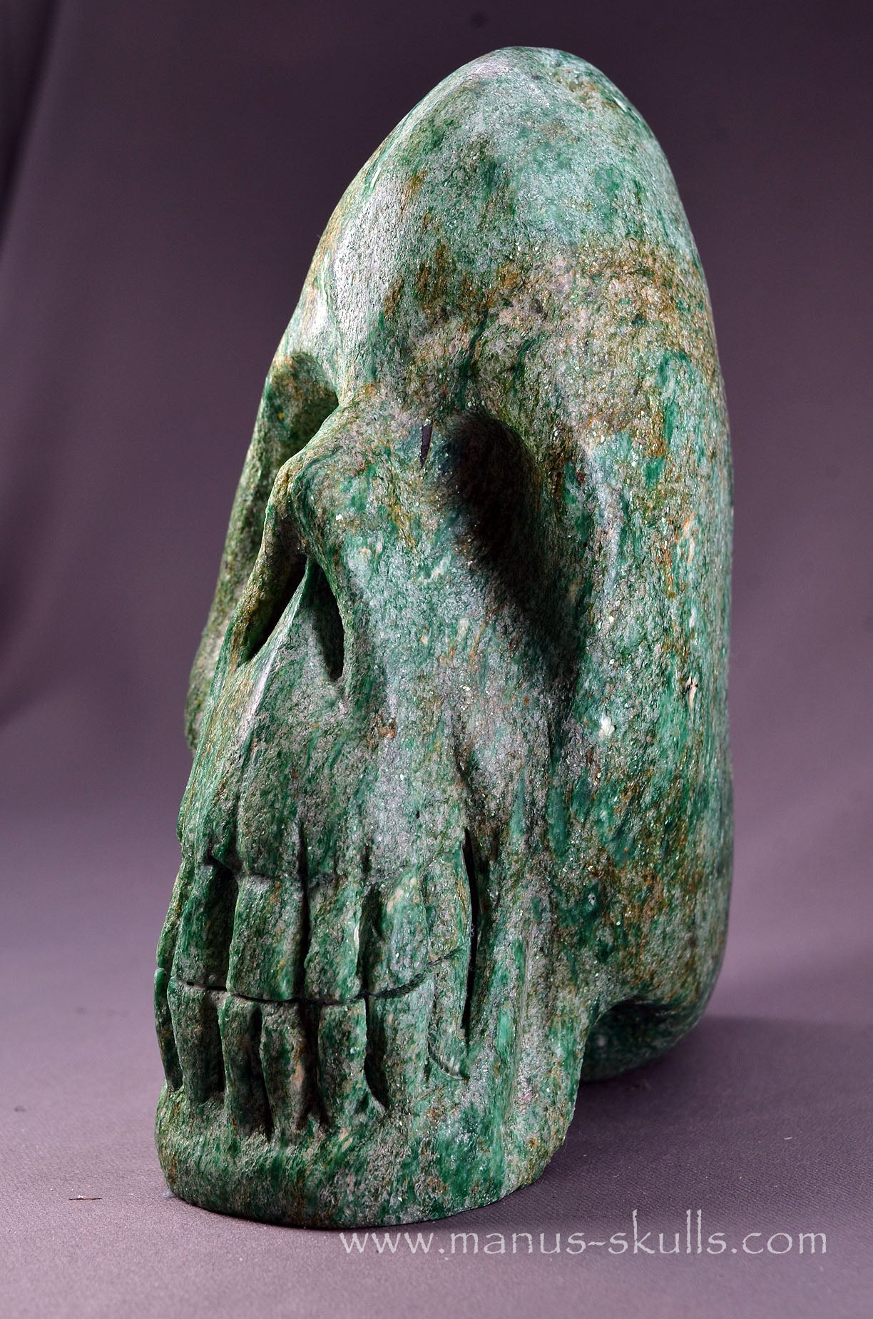 Manus skulls unique Crystal Carvings handmade skulls dragons pendants preseli bluestone tribals spiritual meaning wand Unicorn ..  fuchsite