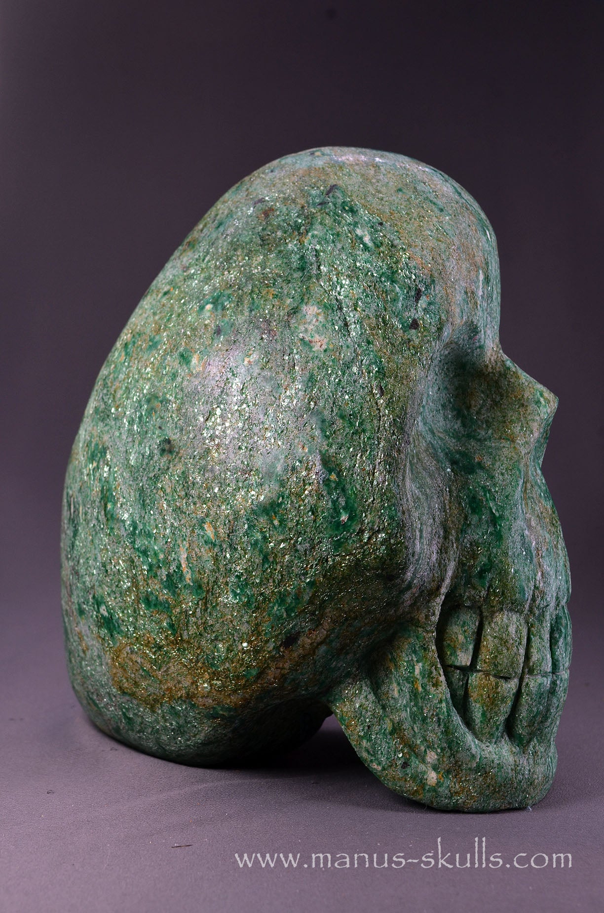 Large Fuchsite Skull