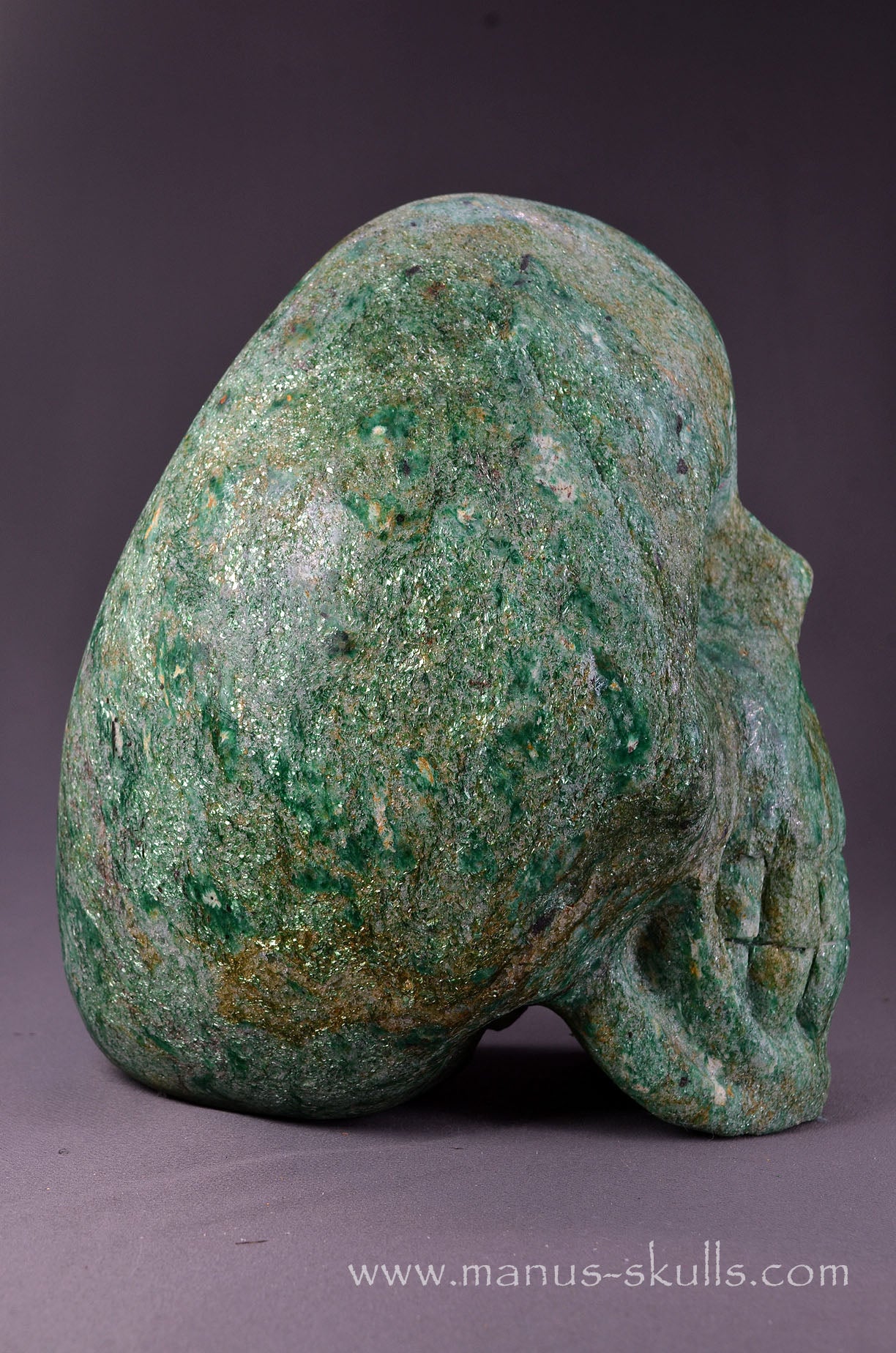 Large Fuchsite Skull