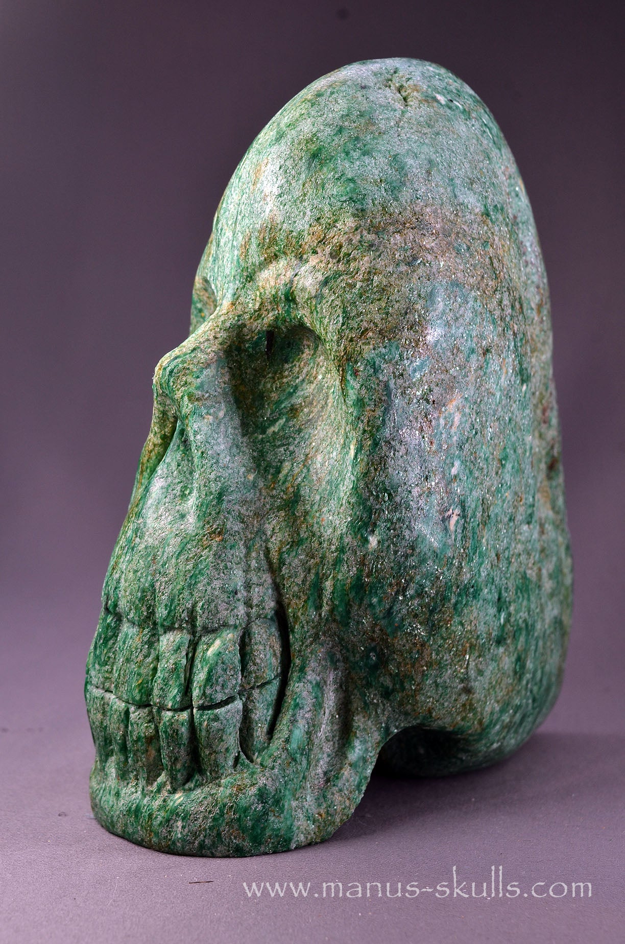 Large Fuchsite Skull