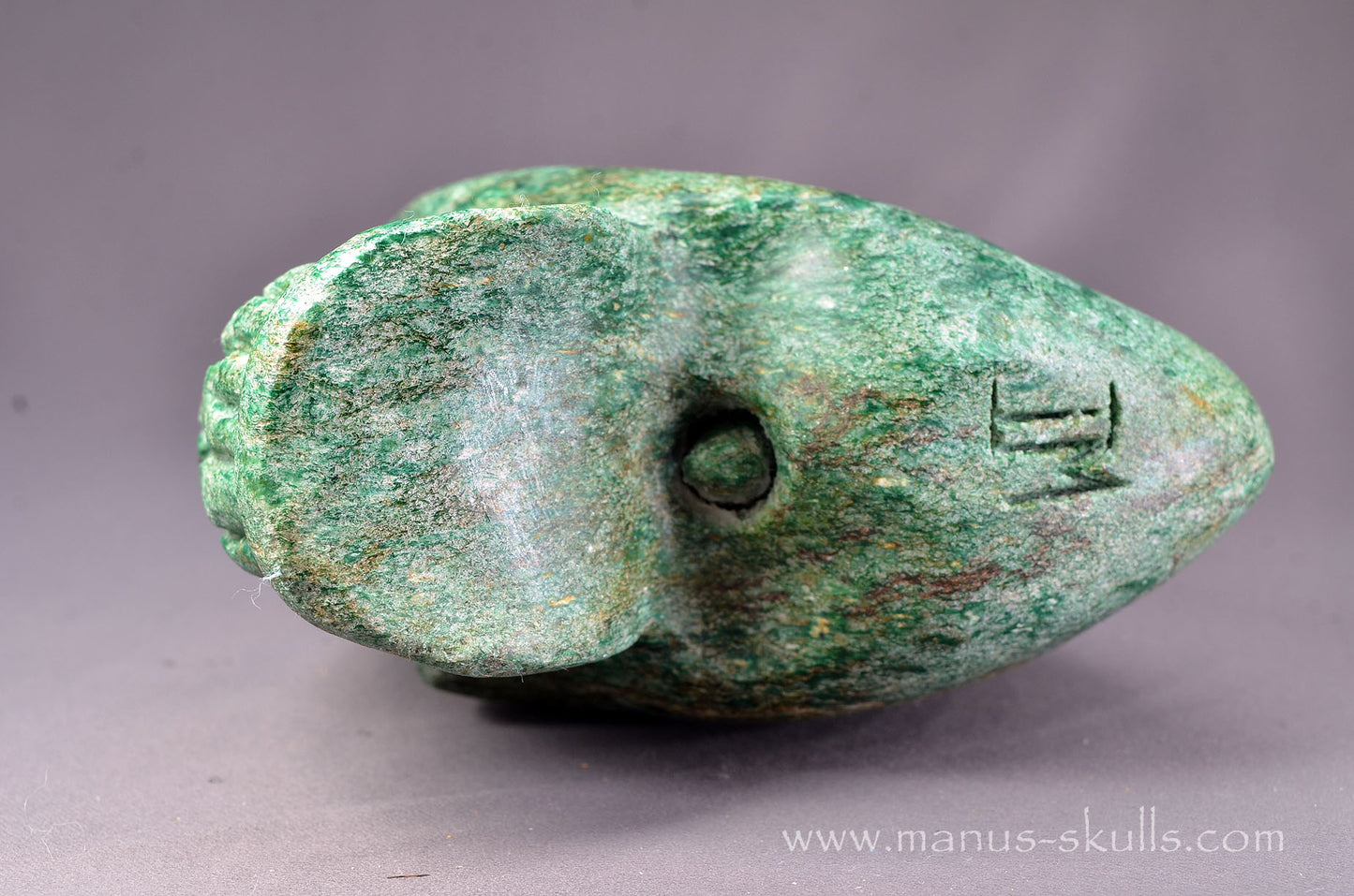 Large Fuchsite Skull