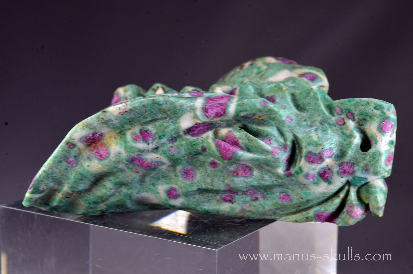 Ruby in Fuchsite Alien Dragon