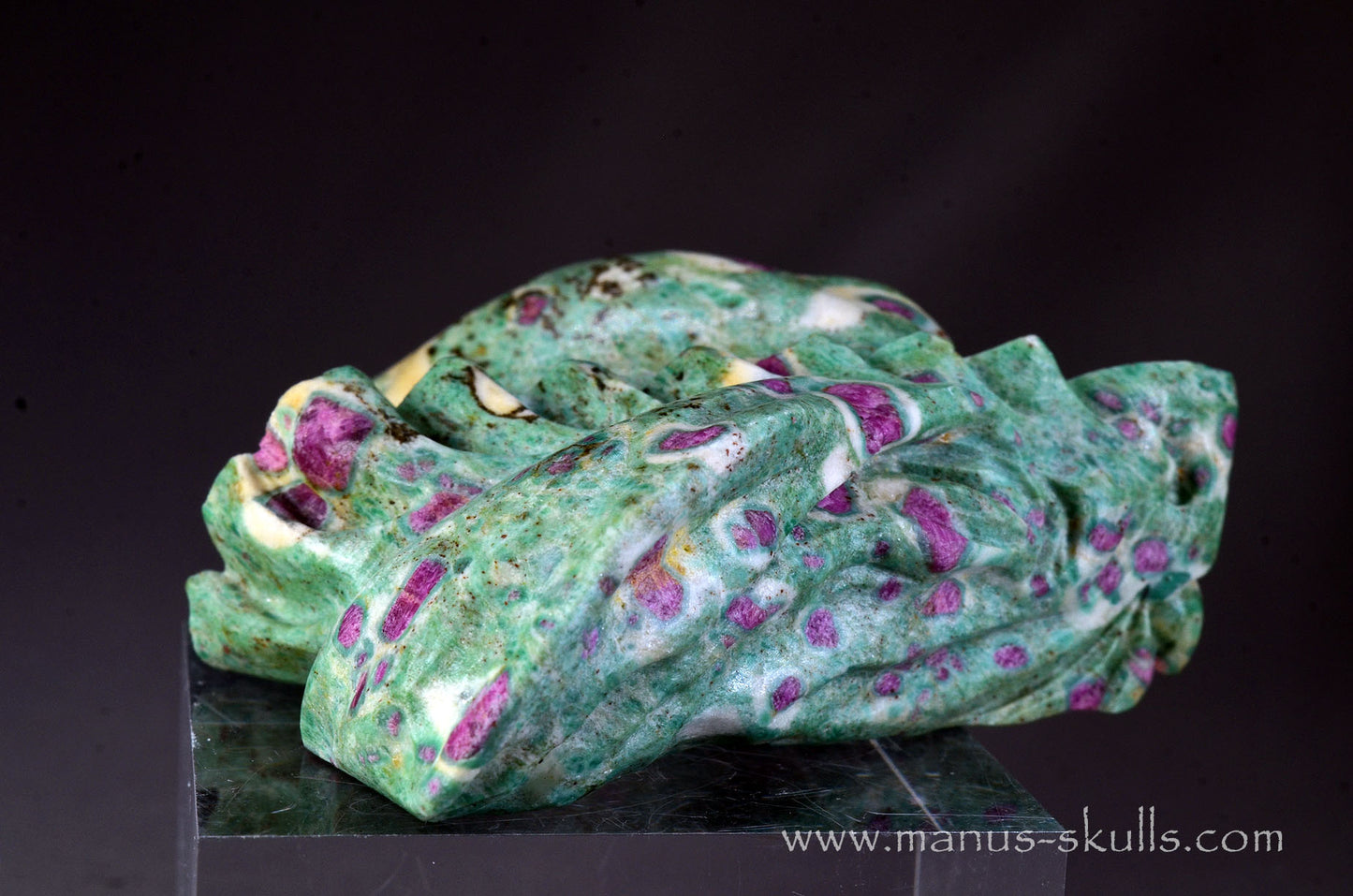 Ruby in Fuchsite Alien Dragon