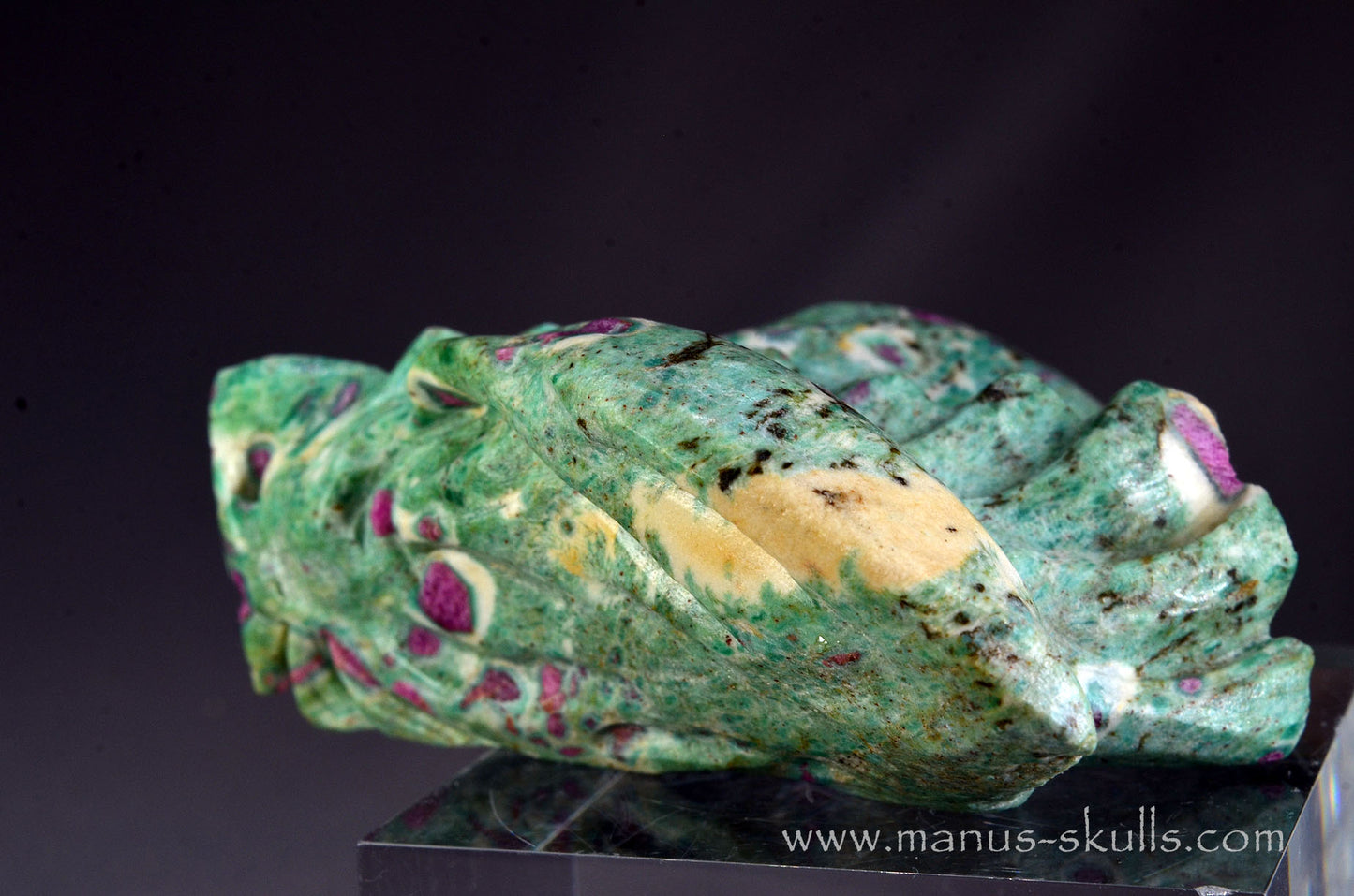 Ruby in Fuchsite Alien Dragon