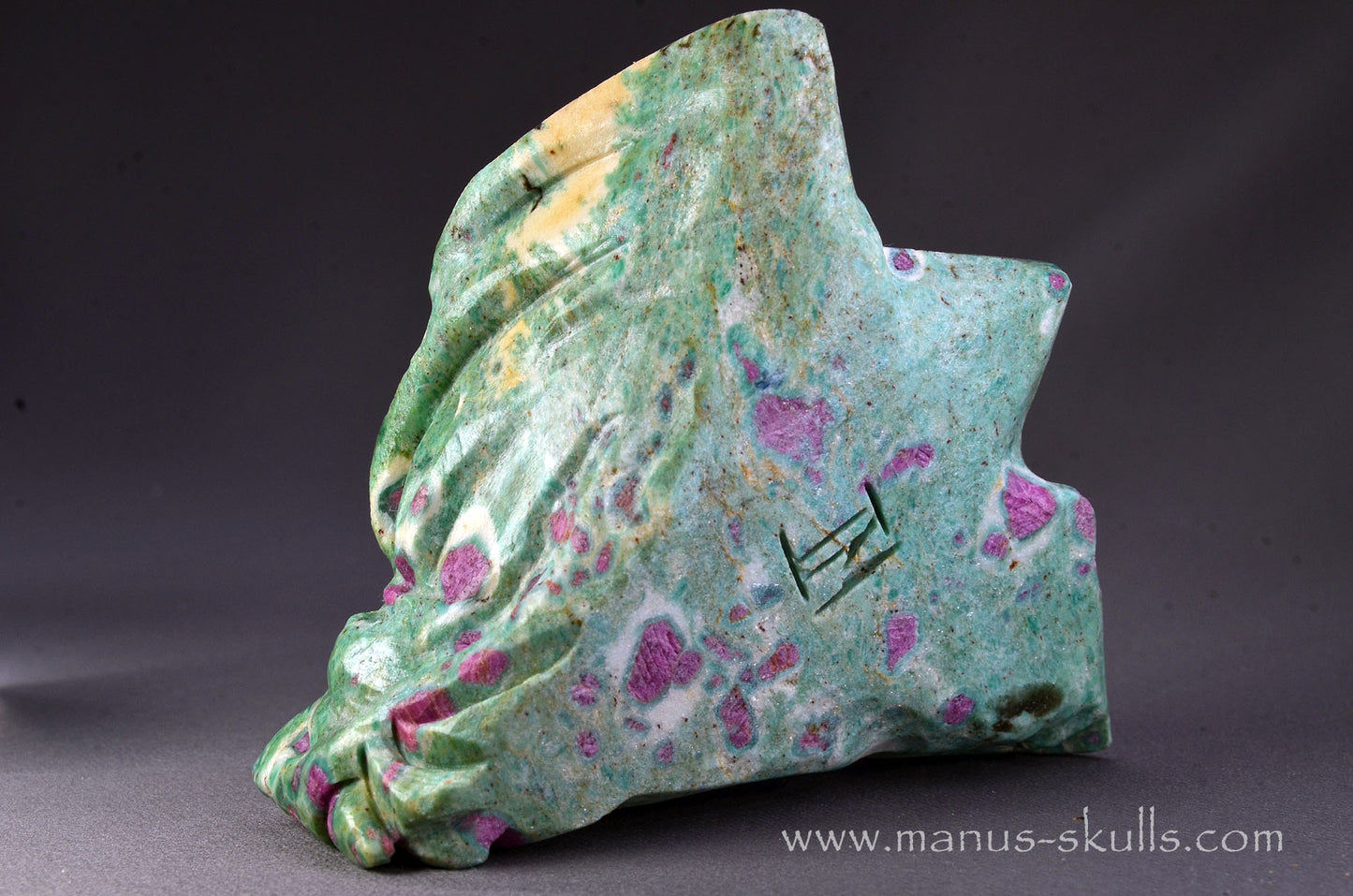 Ruby in Fuchsite Alien Dragon
